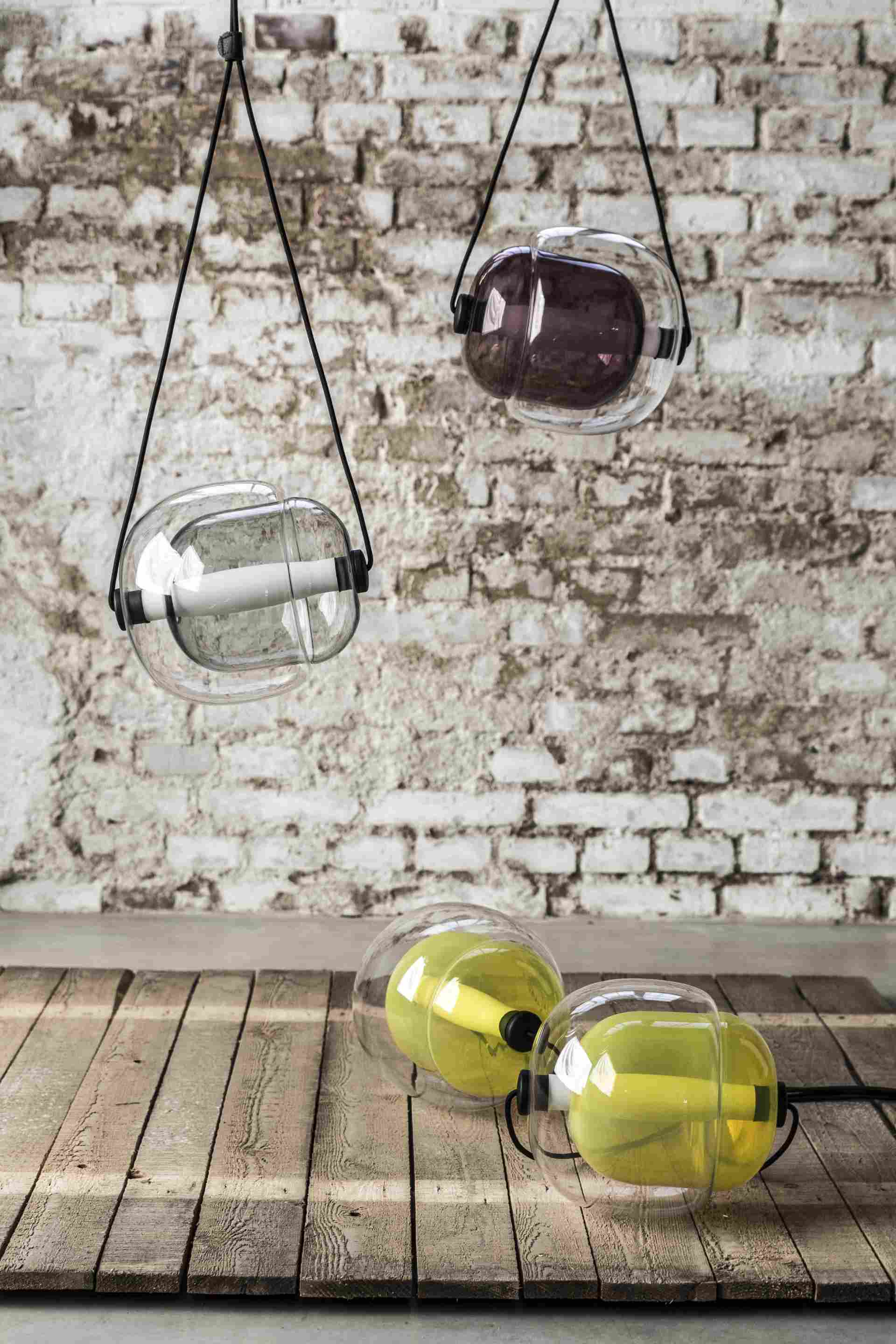 Capsula Hanging Lamp - Singles Outdoor glänzend
