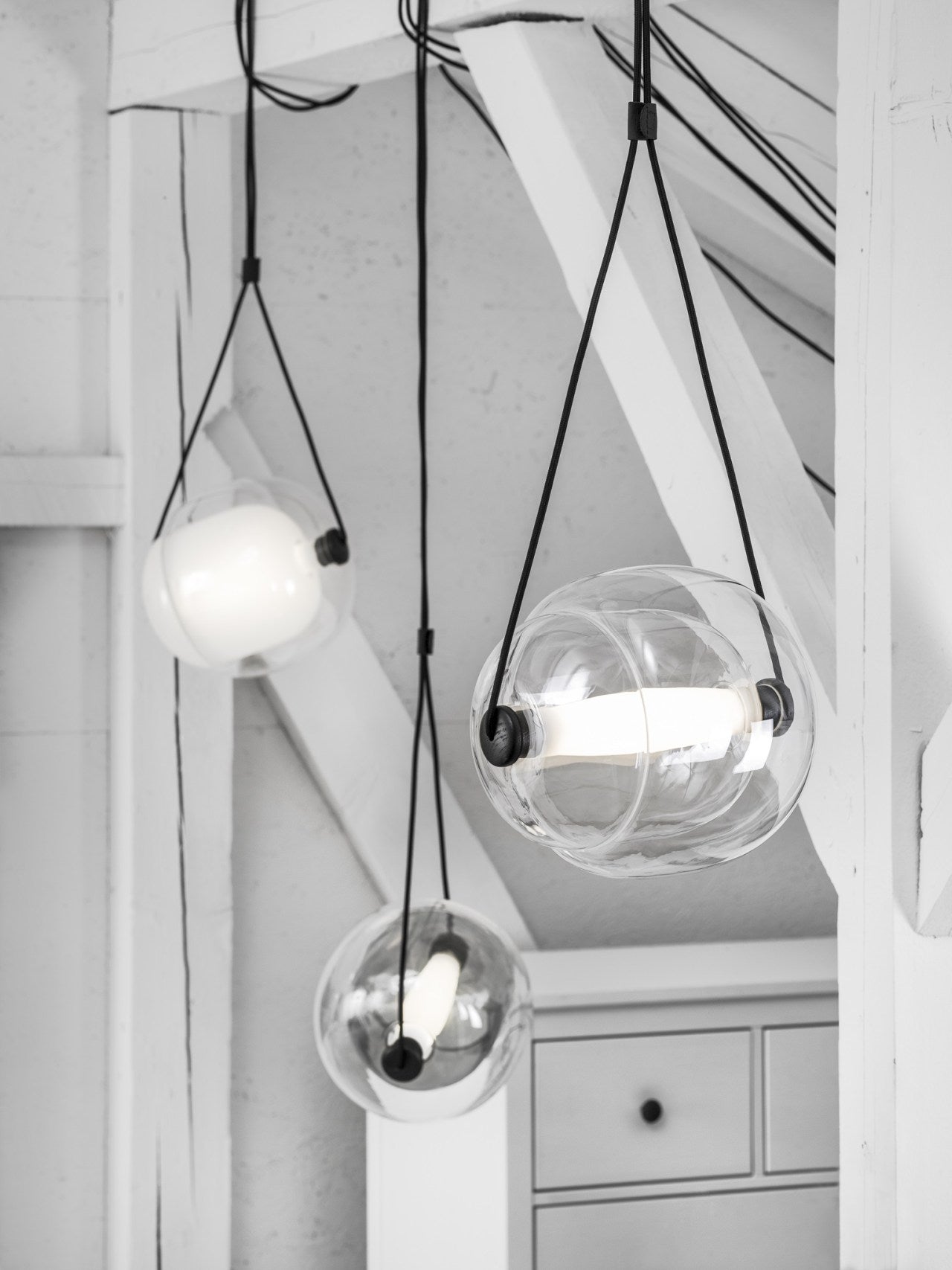 Capsula Hanging Lamp - Singles Outdoor glänzend
