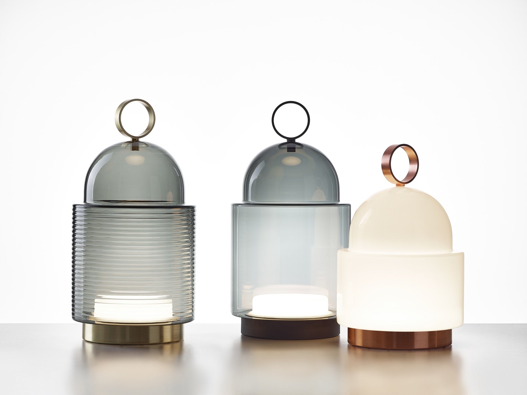 Portable lamp Dome nomad inflatable glass