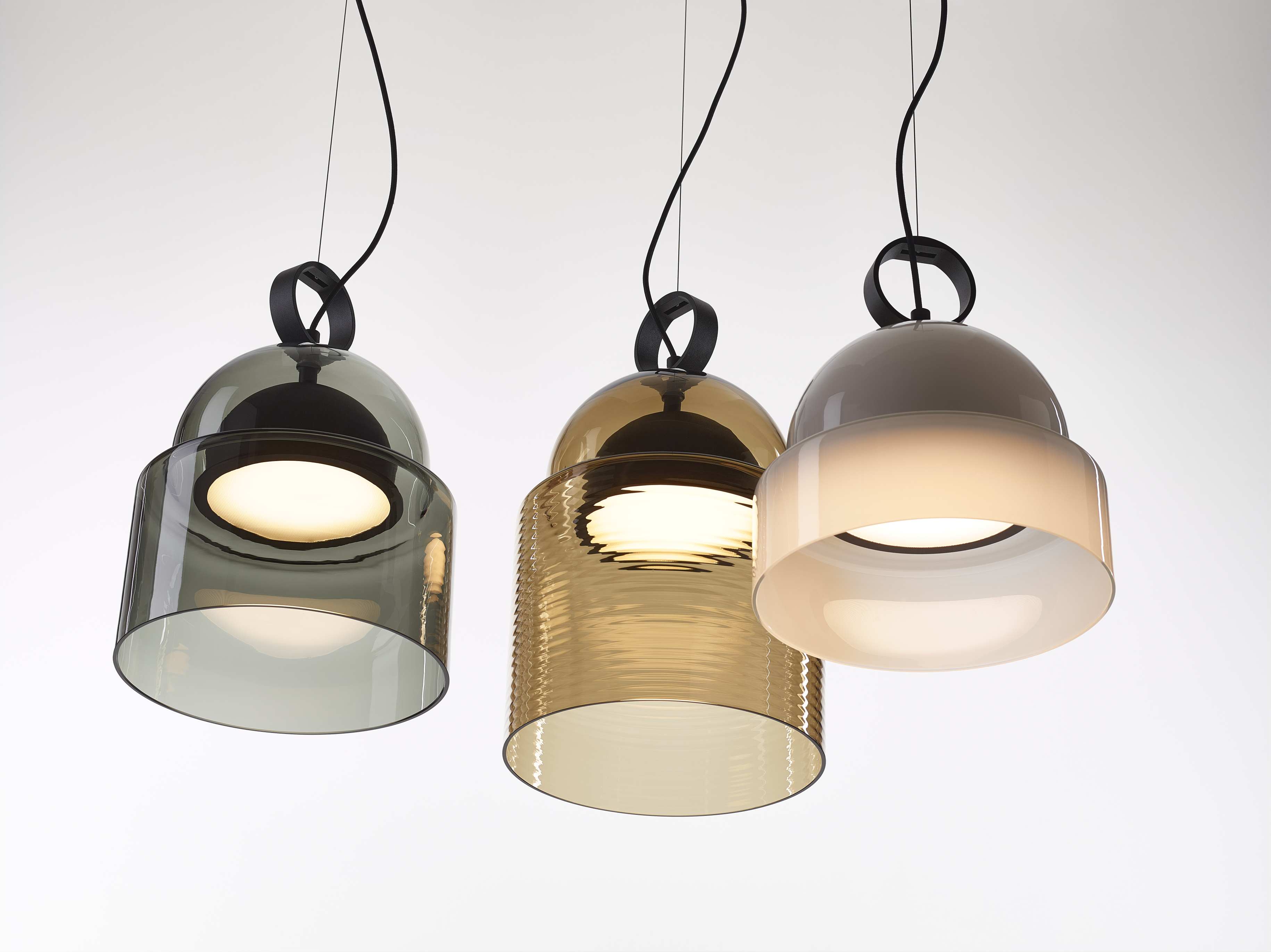 Hanging lamp Dome inflatable glass
