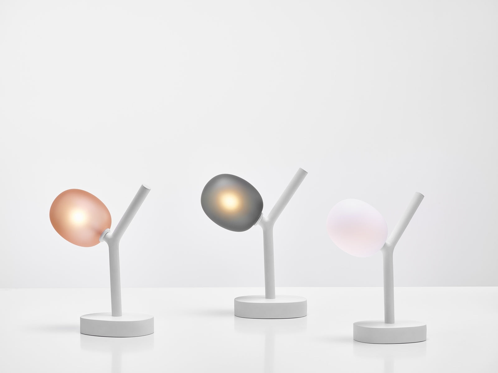 Ivy portable lamp matte glass