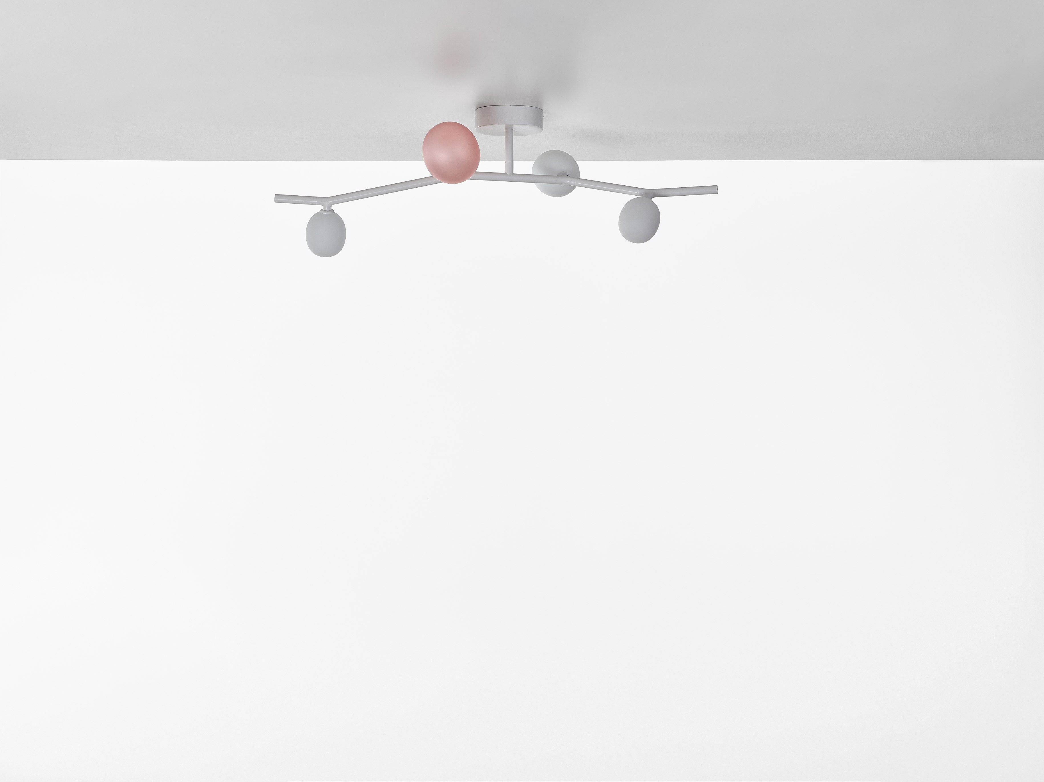 Ivy ceiling lamp matte glass