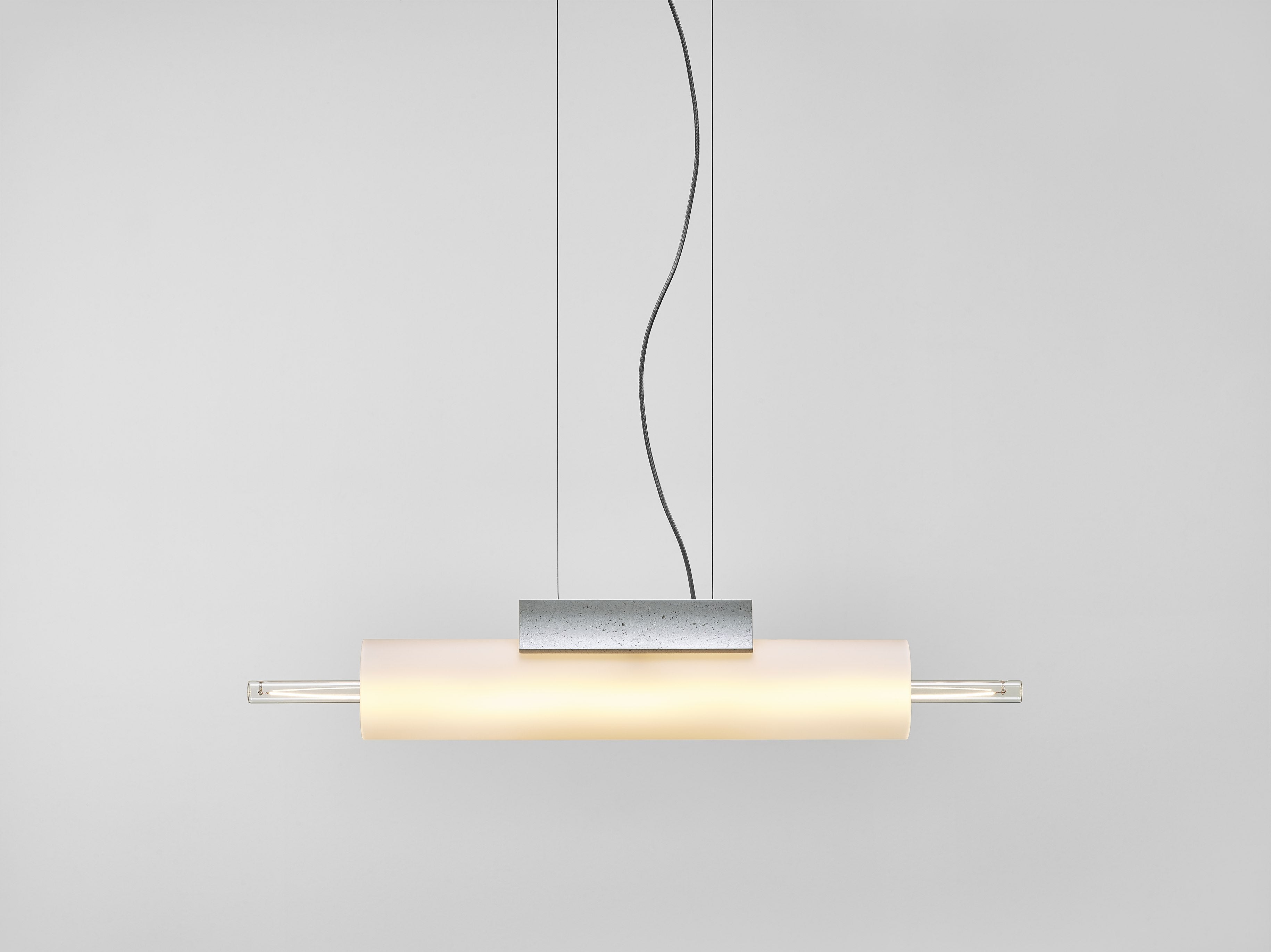 Overlay -Beton -Hang -Lampe