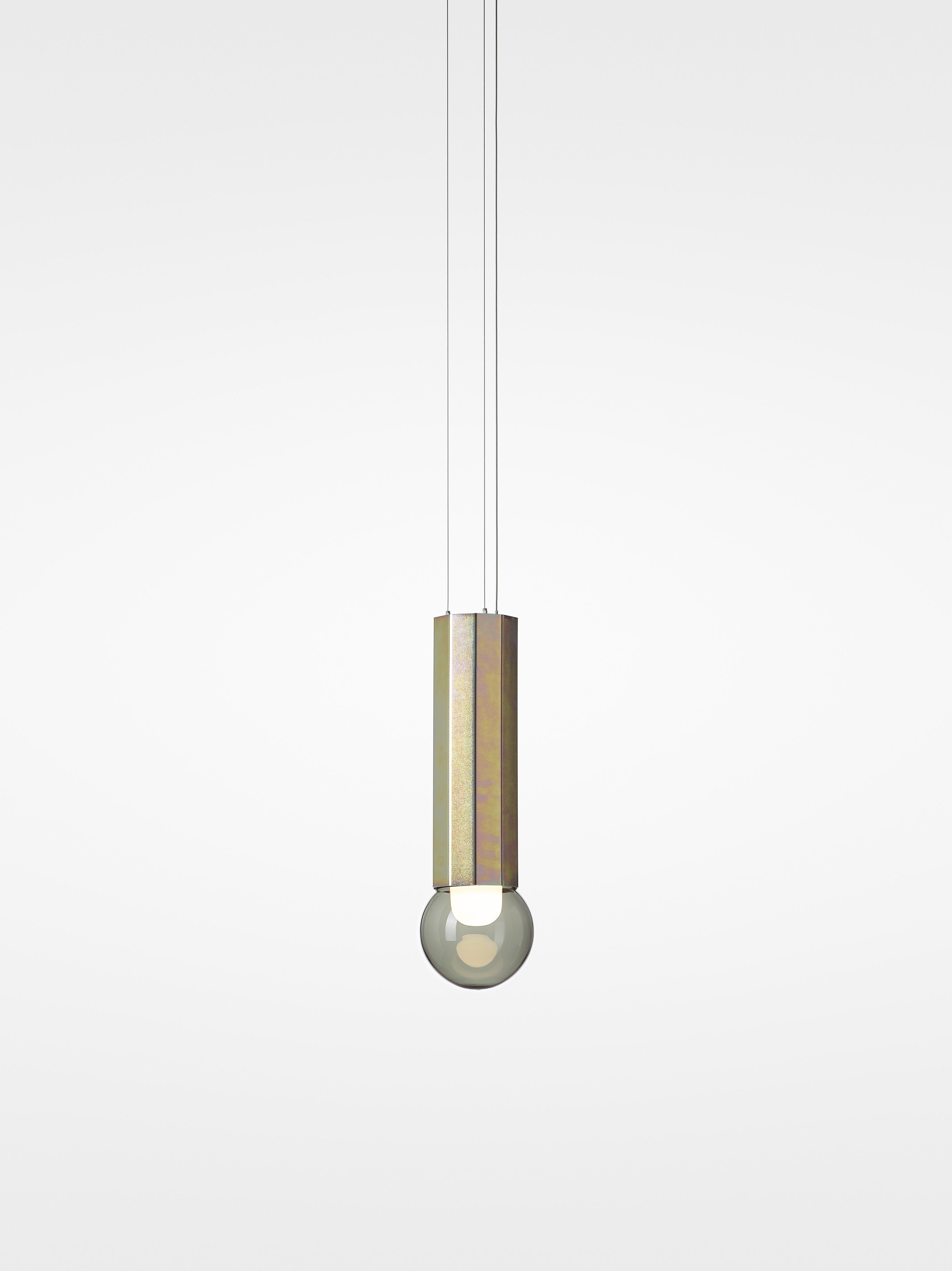 Prisma -Metall -Leuchte -Leuchten -Lampe