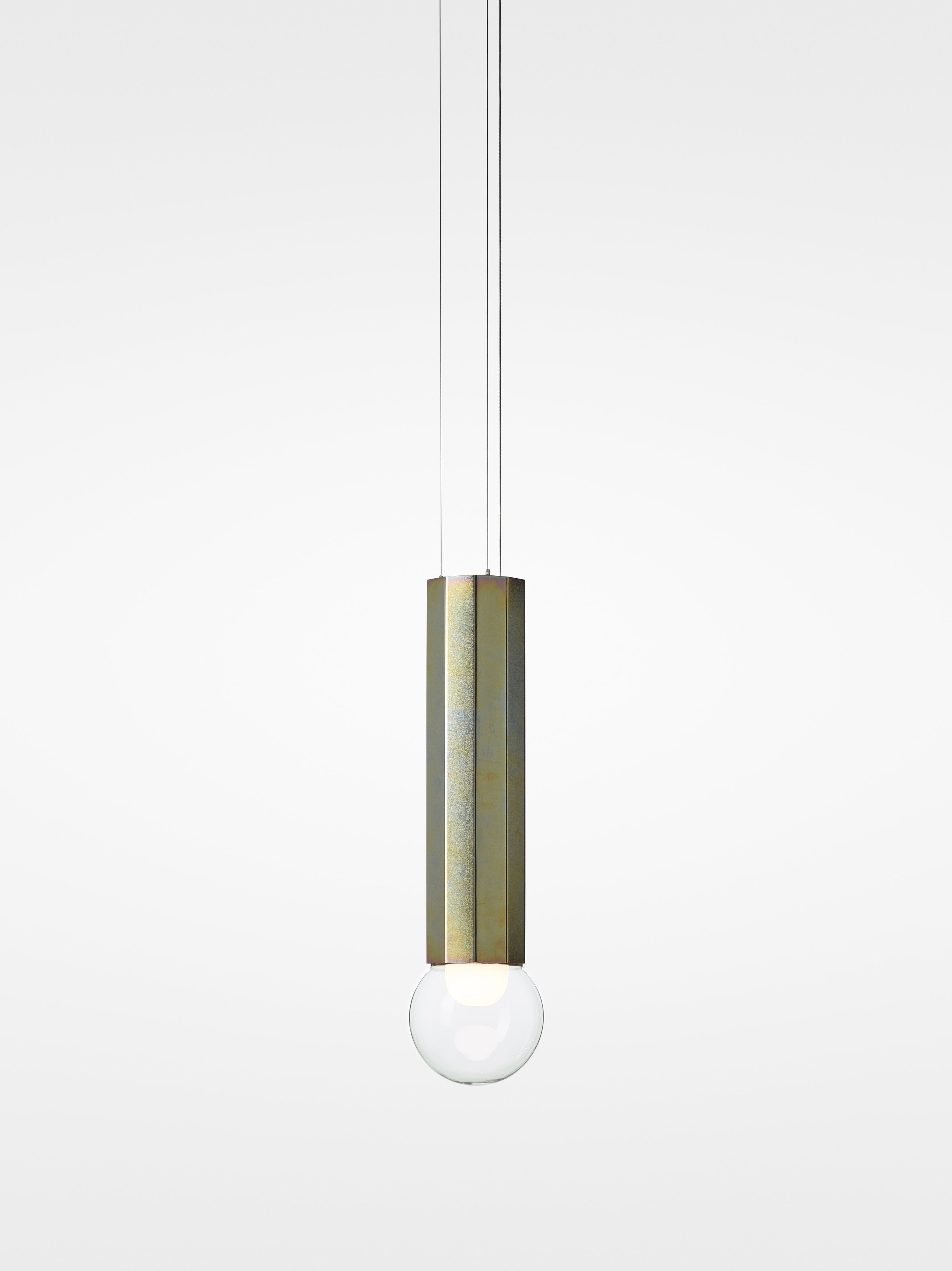 Prisma -Metall -Leuchte -Leuchten -Lampe