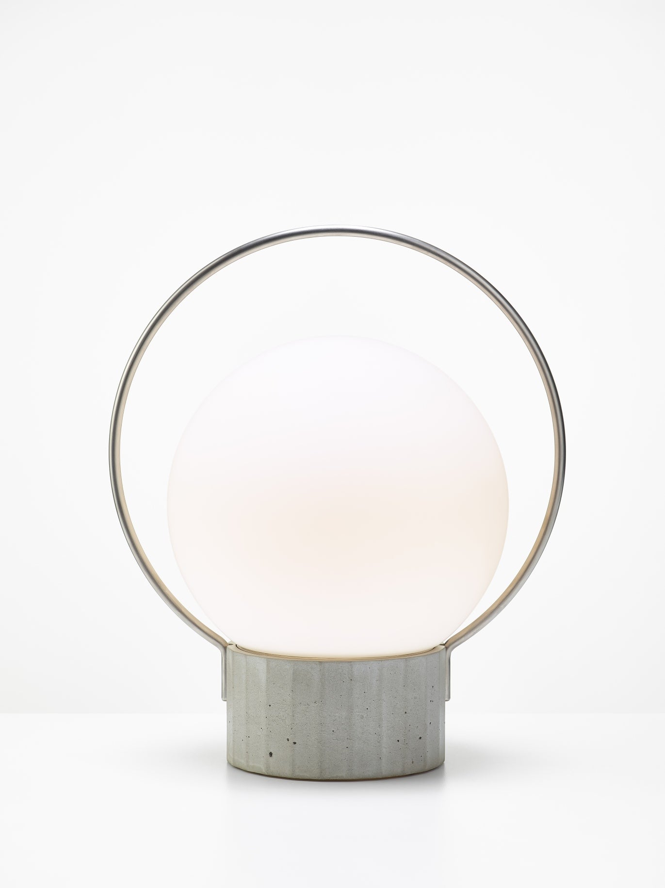 Portable lamp sphere portable shiny glass