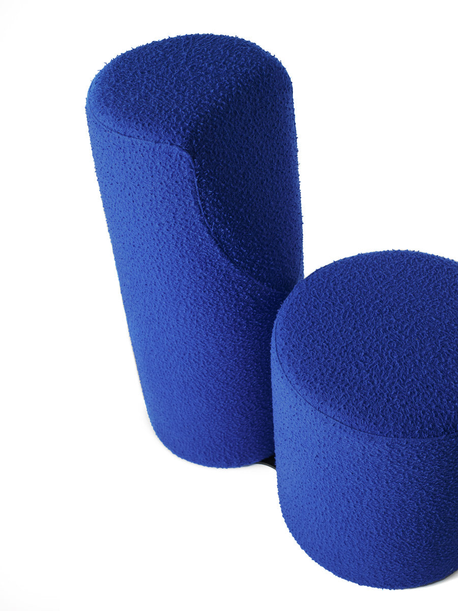B.DUO upholstered pouf