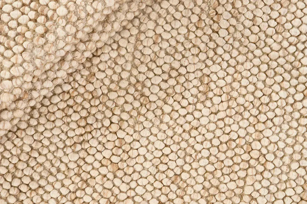 Dywan okrągły BUBBLES beżowy do salonu