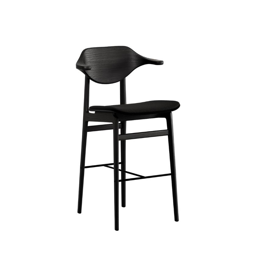 BUFALA Customized Bar Stool with Wooden Base