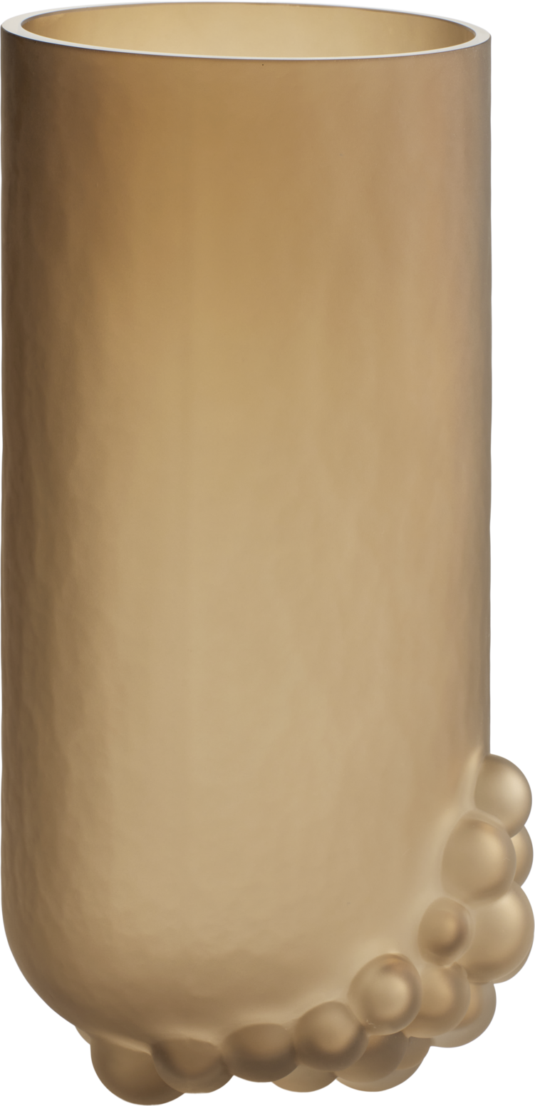 Karamellglasvase