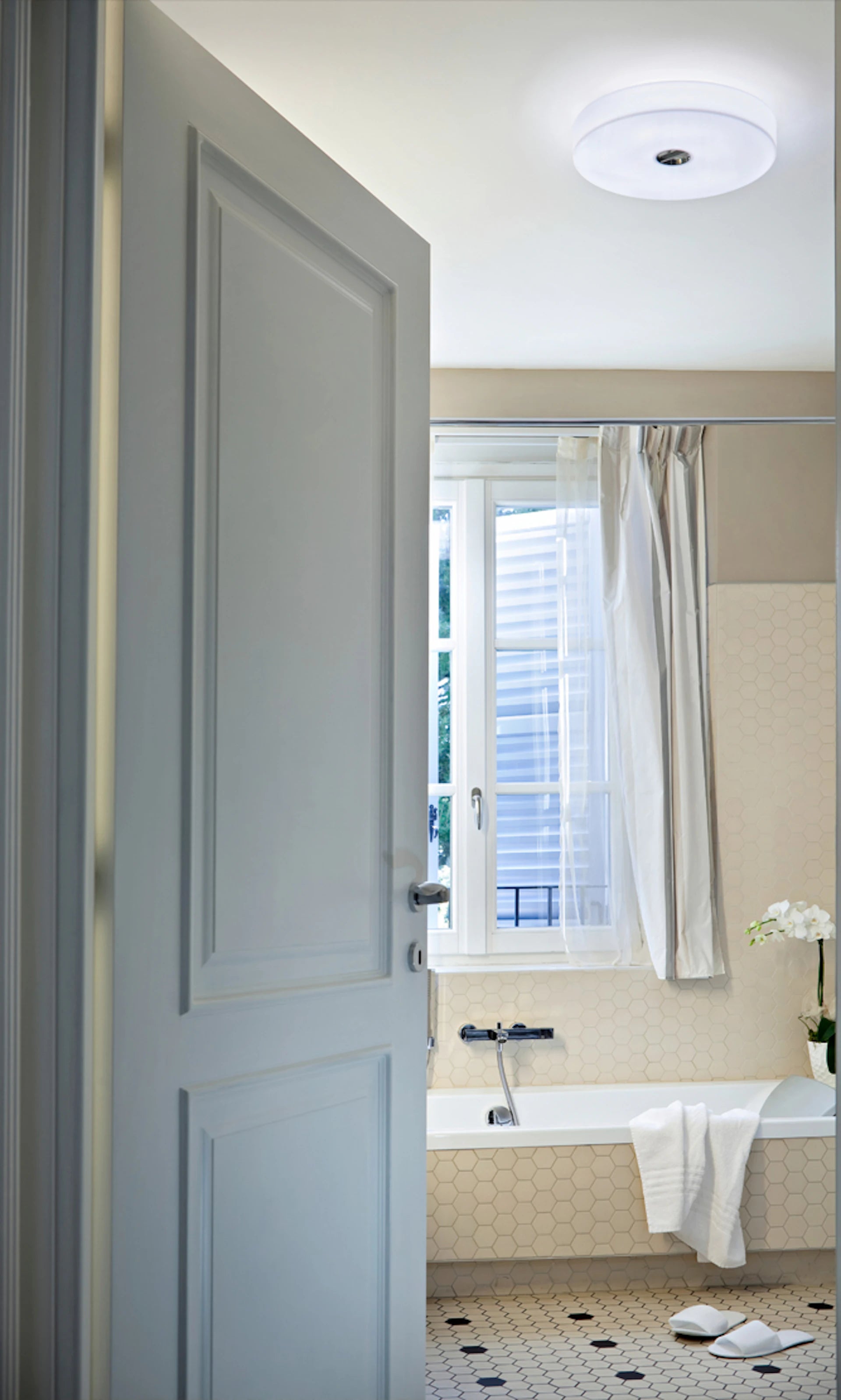 Plafon BUTTON opalglas