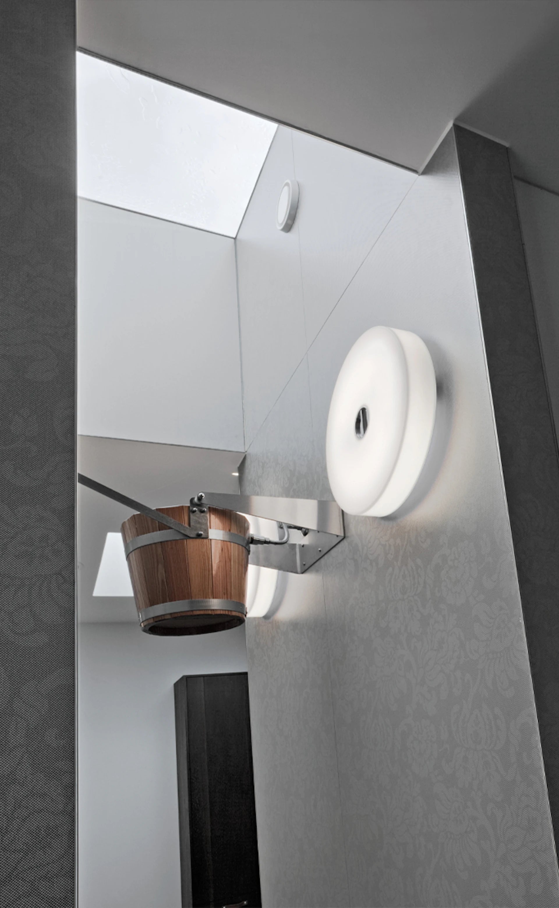 Plafon BUTTON opalglas