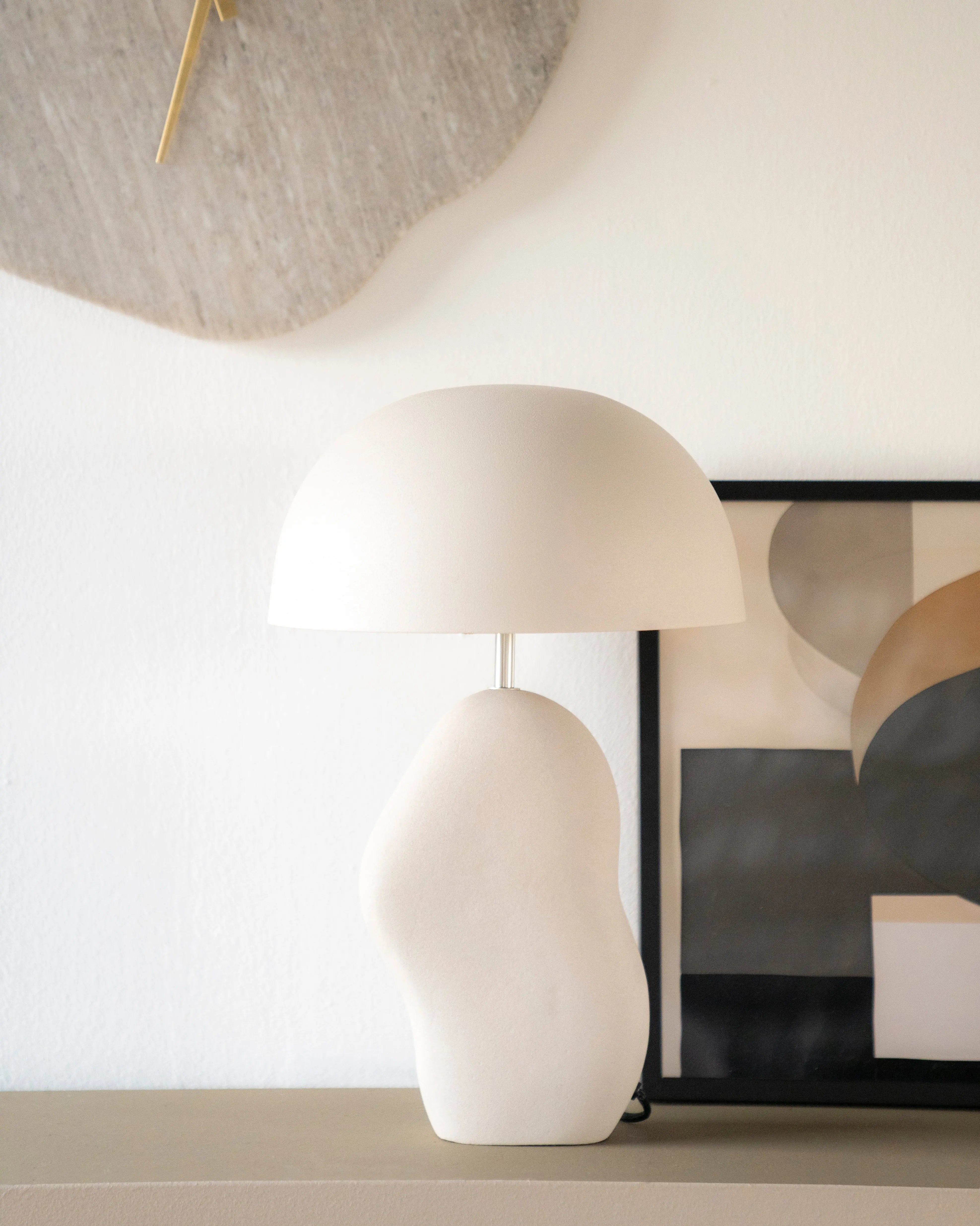 Lampa stołowa AIZU kremowy – By Boo