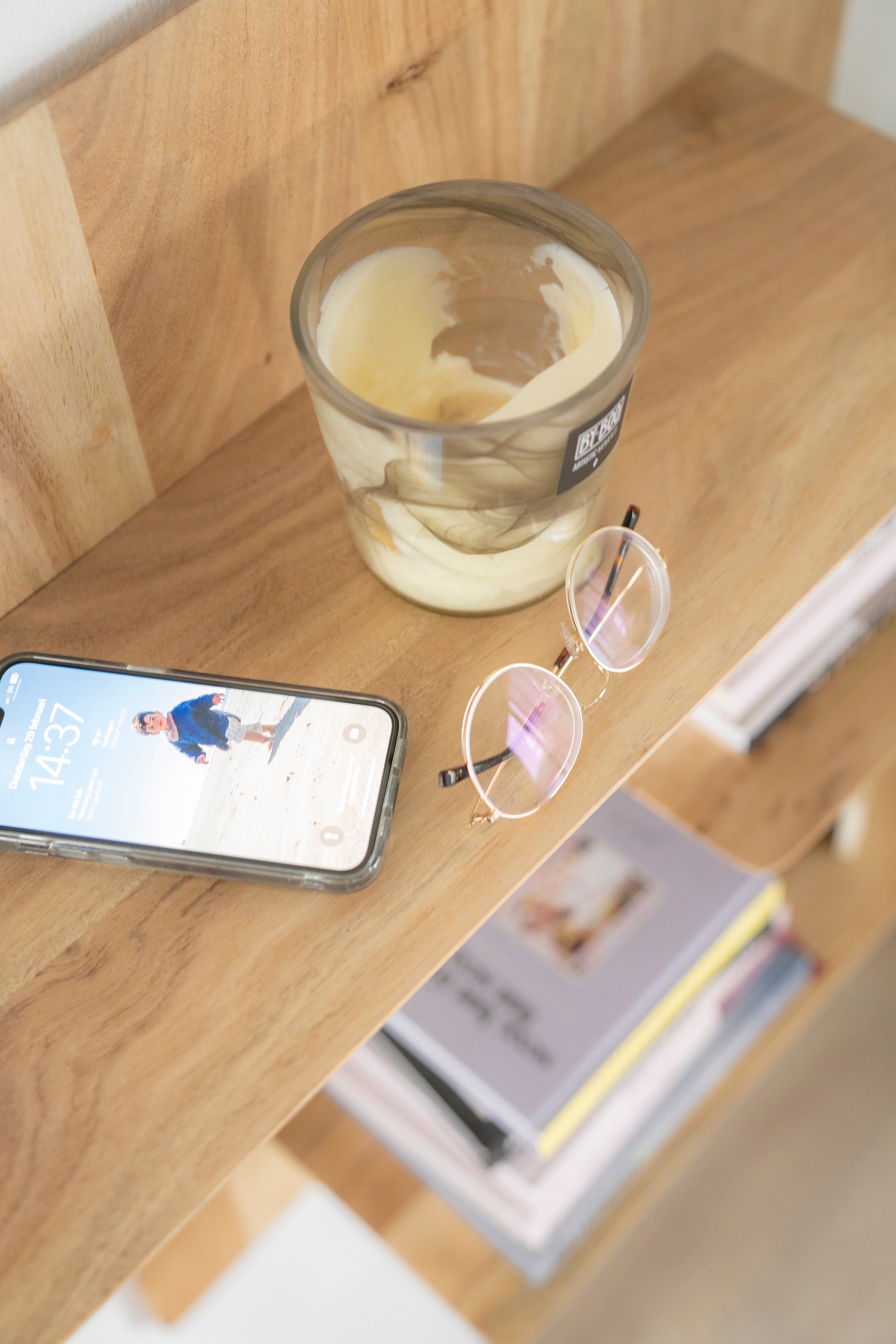 SECO hanging shelf mango wood