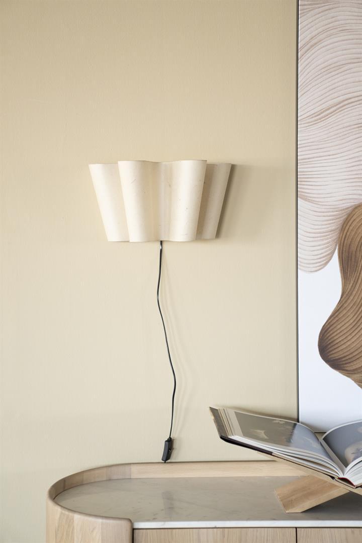 Wandleuchte MEANDER beige