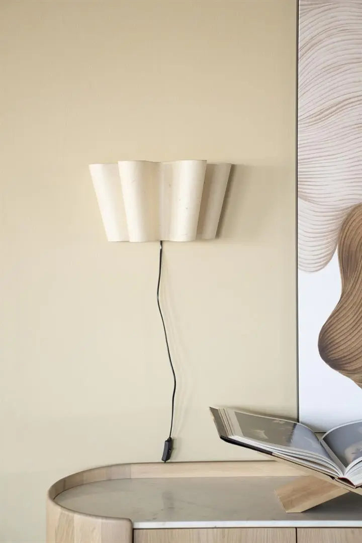 Lampa ścienna MEANDER beżowy – styl skandynawski