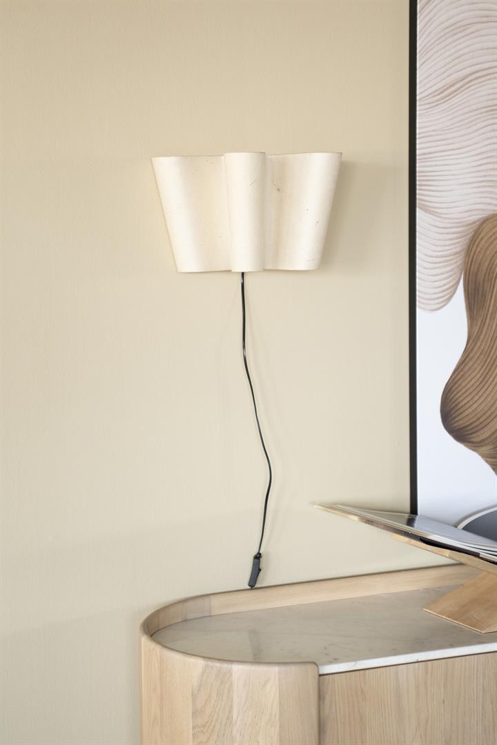 Wandleuchte MEANDER beige