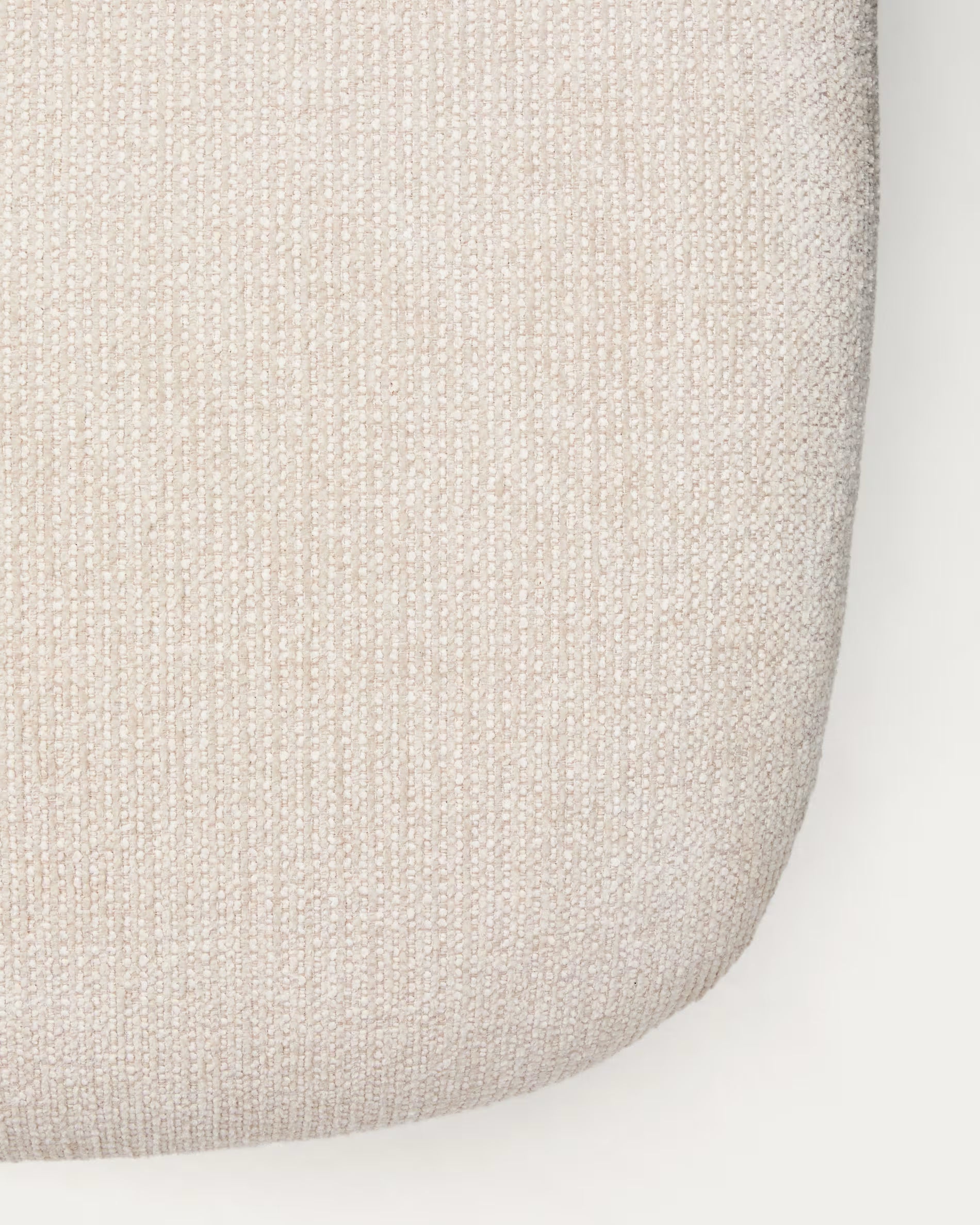 Szezlong OSLA beige mit silbernem Gestell
