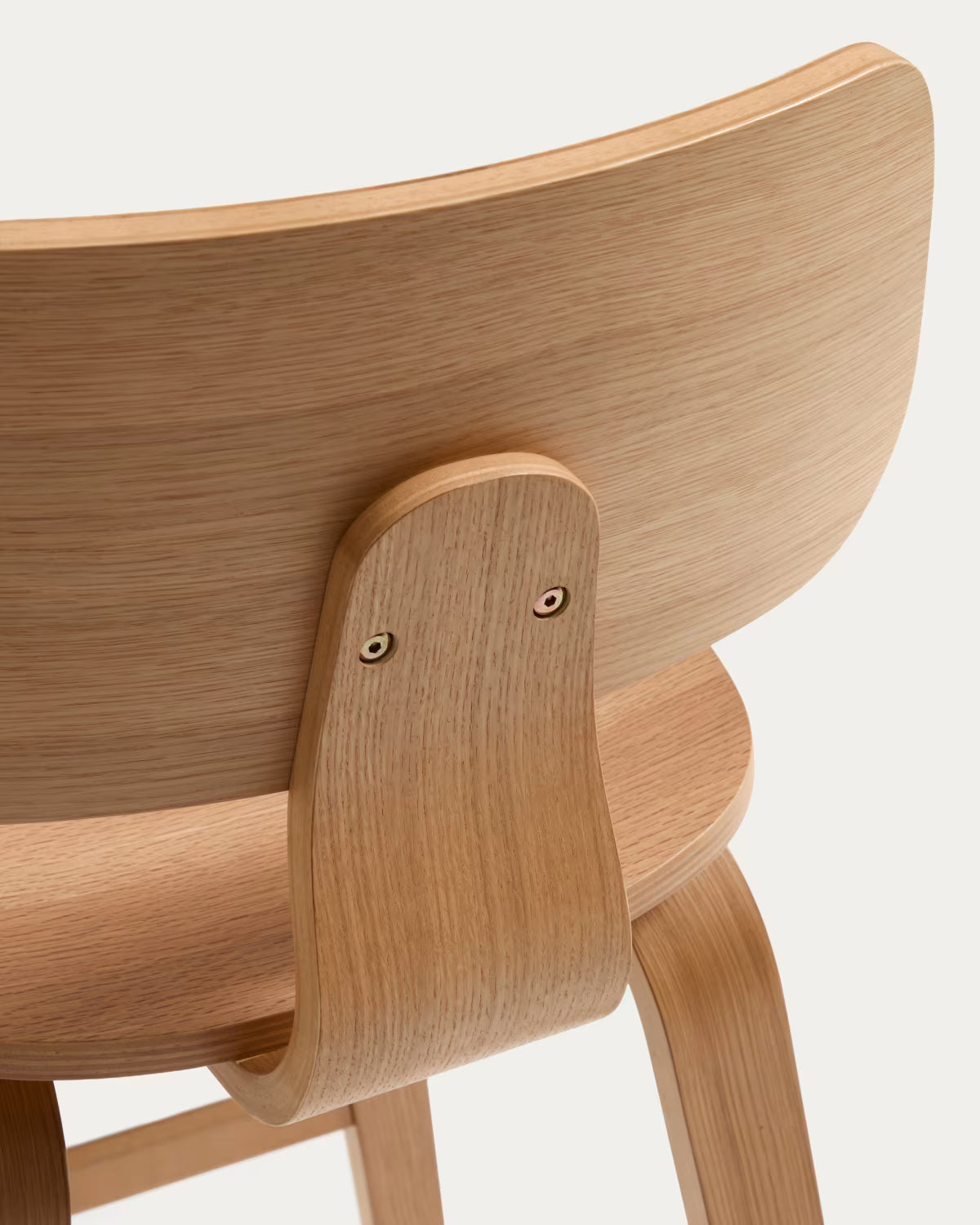GENA Bar Stool in Oak Veneer