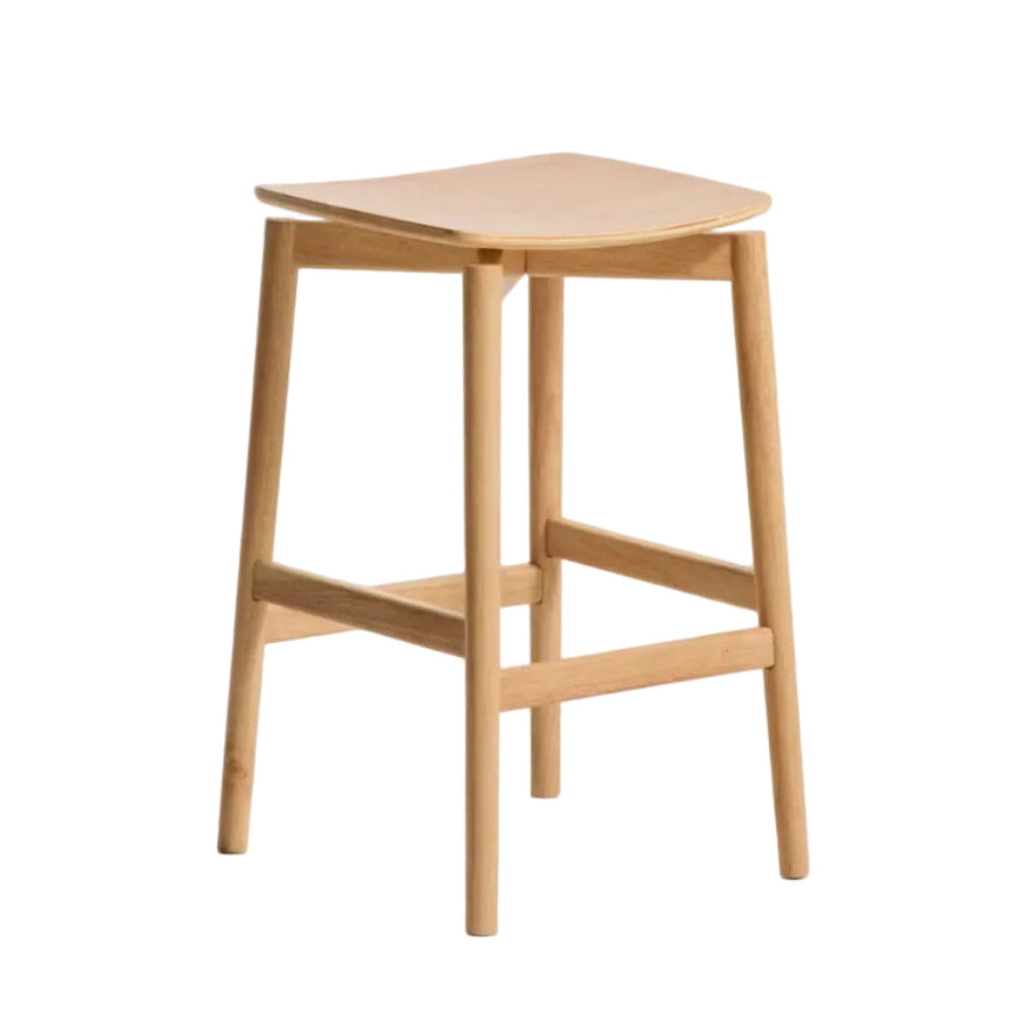 EVERA oak stool