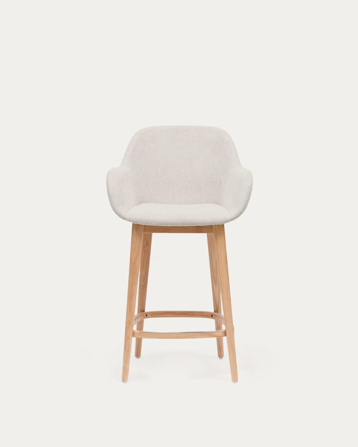 Beige riding chair with ash base