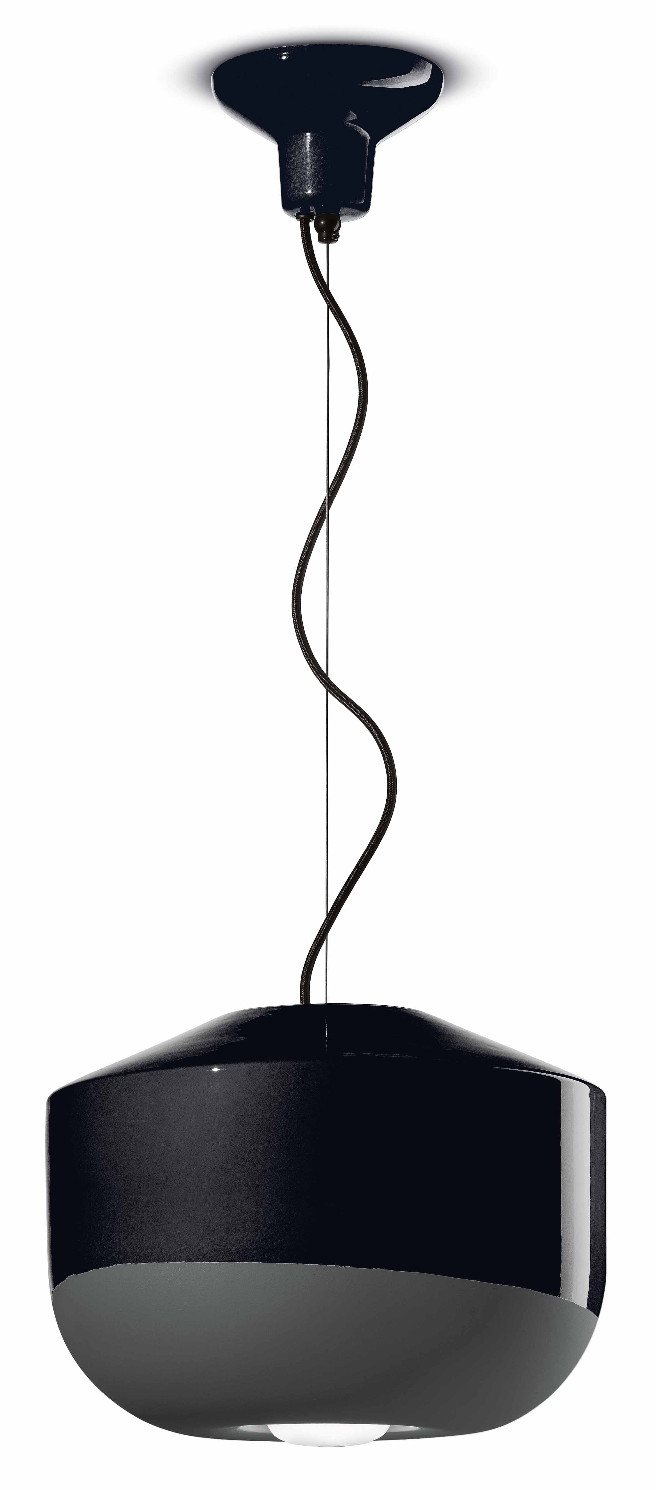 BELLOTA Keramik Pendelleuchte schwarz