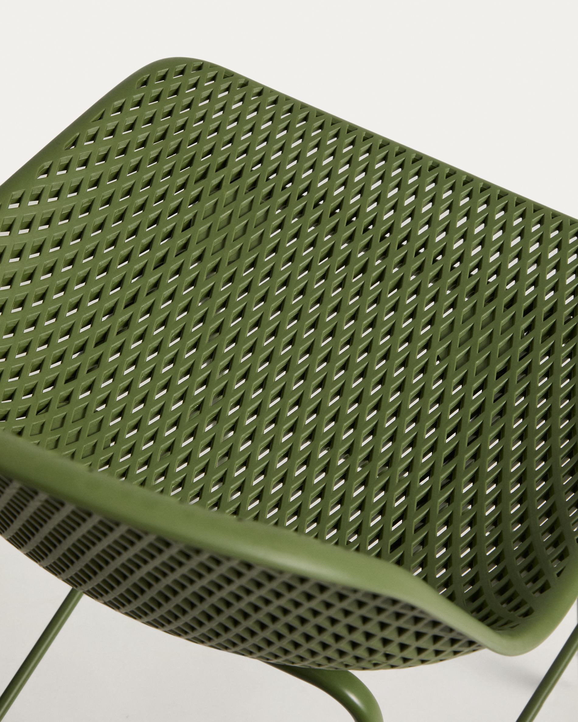 QUINBY Green Garden Stool