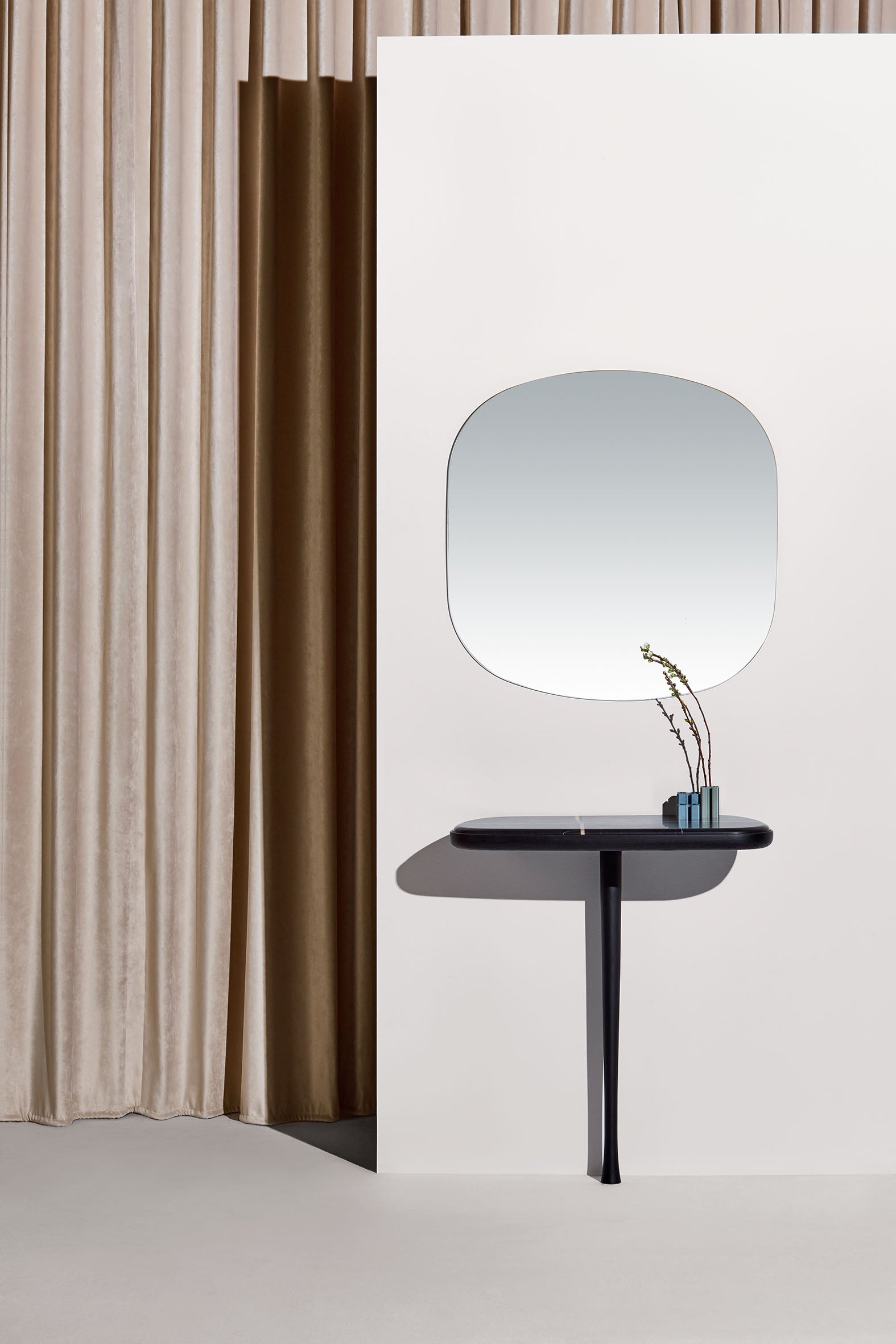 Wall Console Wood