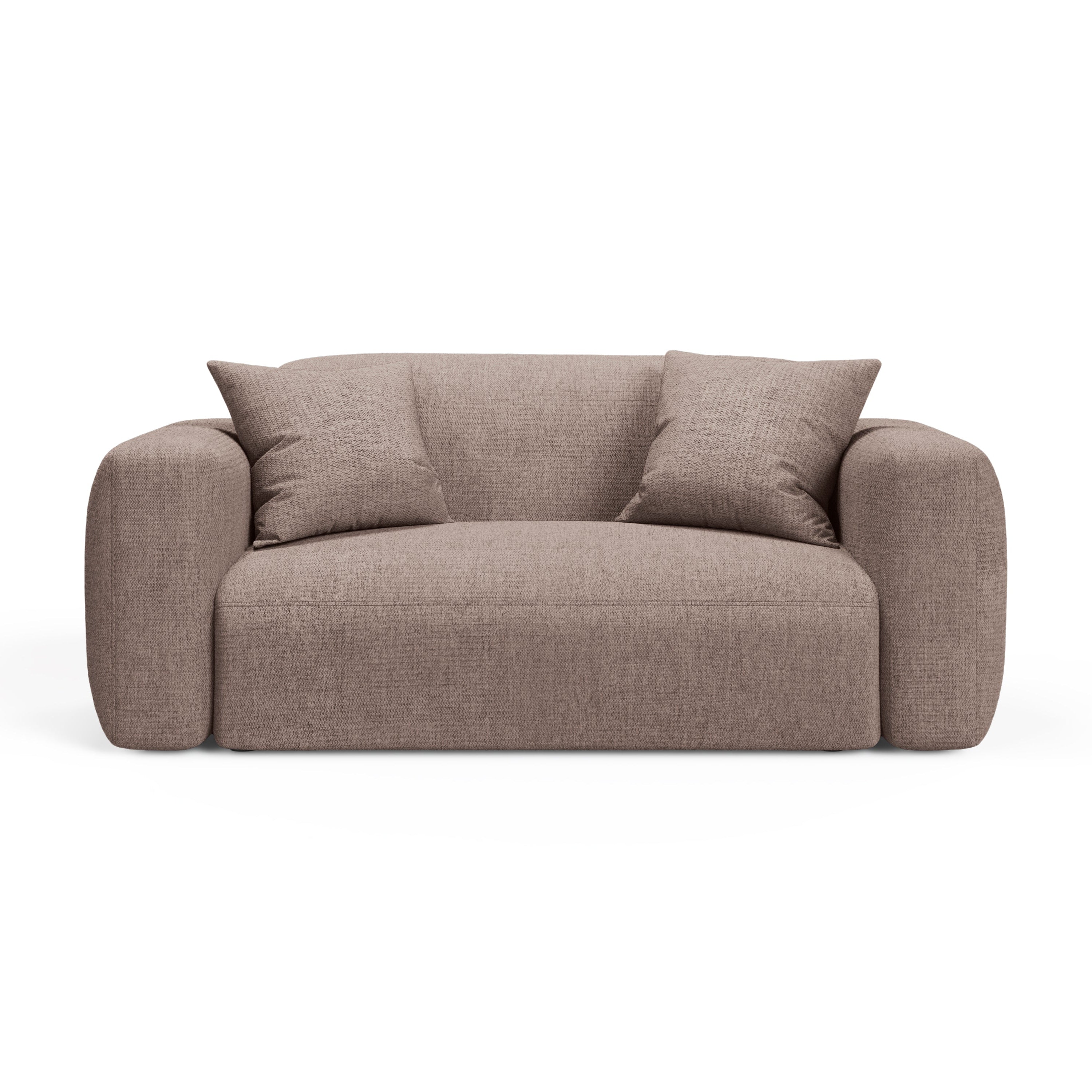 Sofa 2-sitzig STRINO beige Chenille