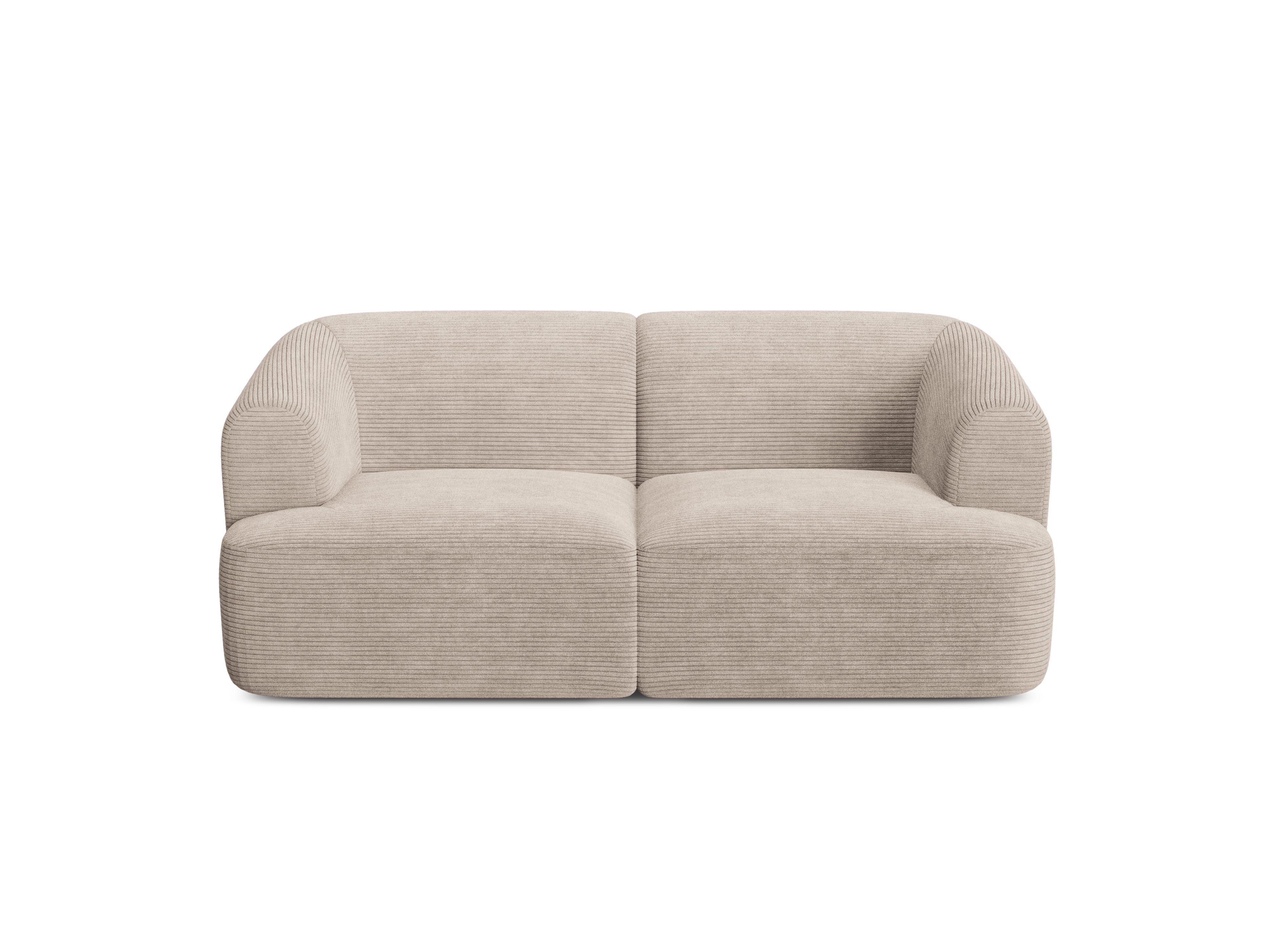 Sofa 2-Sitzer CAMPI beige Cord