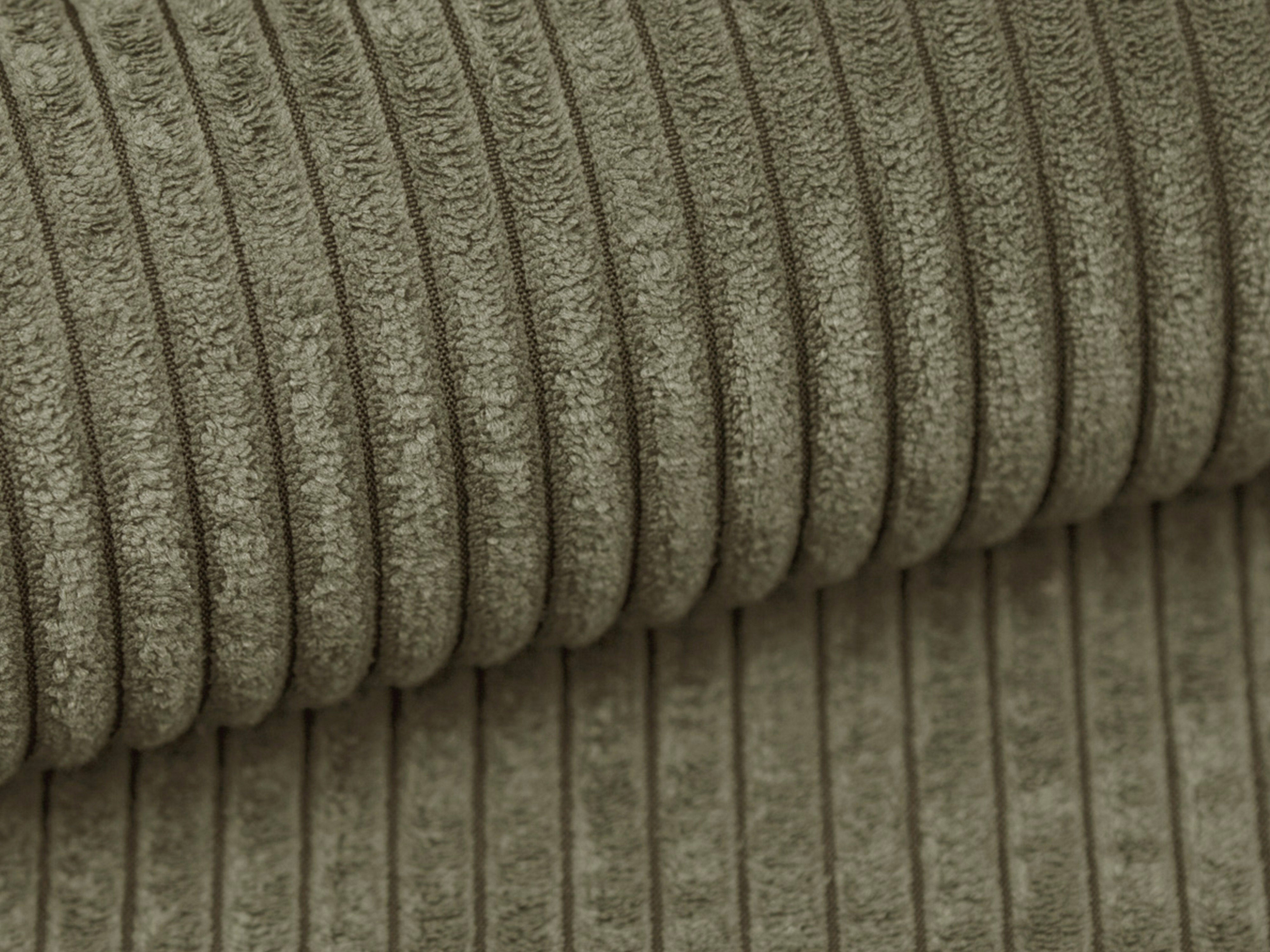 2-seater Sofa CAMPI green corduroy