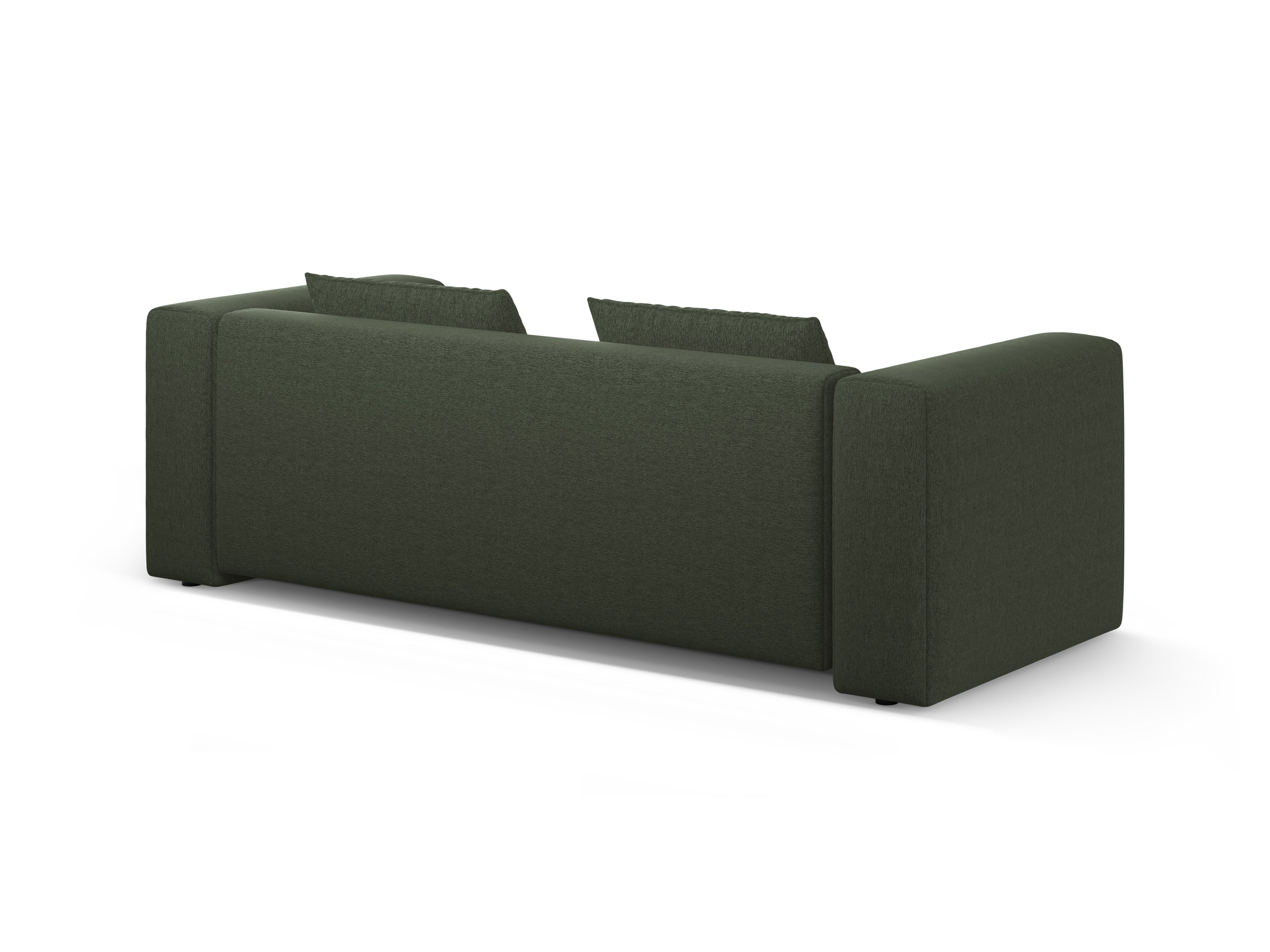 3-Seater Sofa with Sleeping Function VERONA Olive