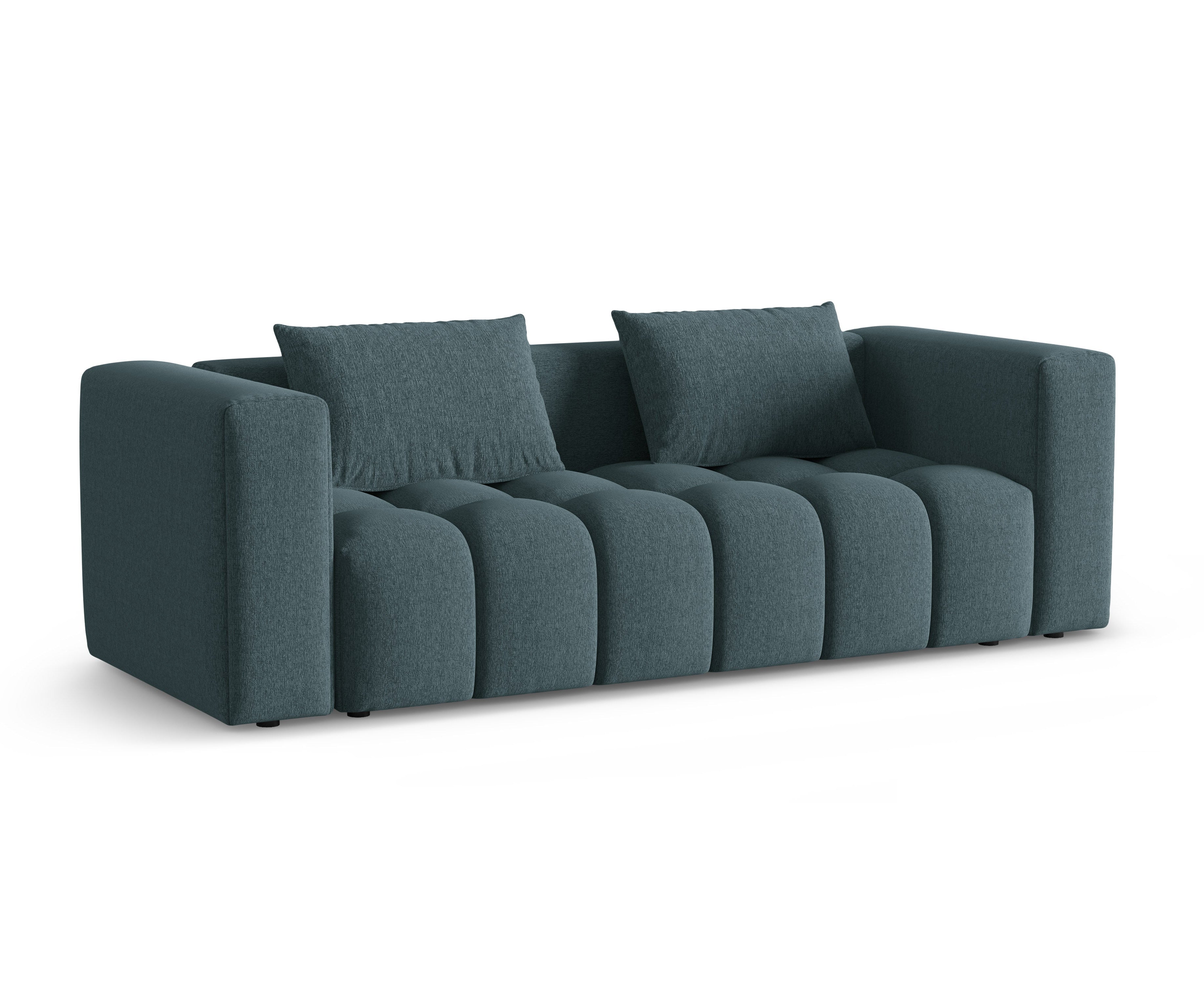 3-Seater Sofa with Sleeping Function VERONA Light Blue