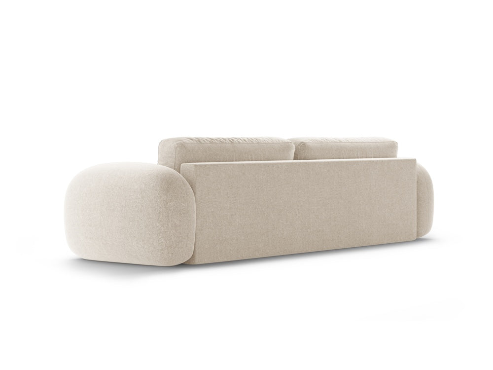 Sofa mit Schlaffunktion 3-sitzig TONALE sandfarben