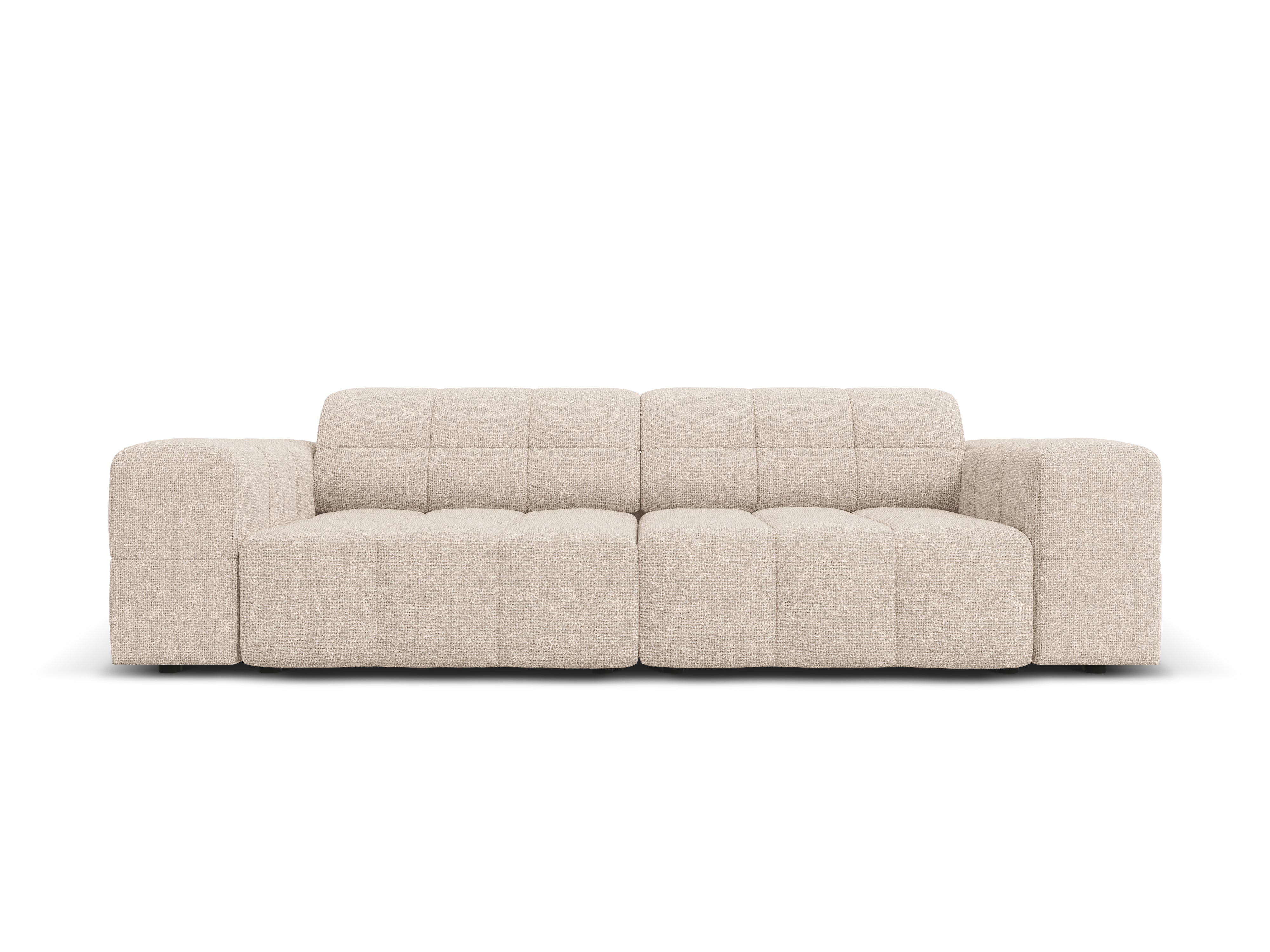 Sofa 3-osobowa CHICAGO beżowy szenil – Cosmopolitan Design