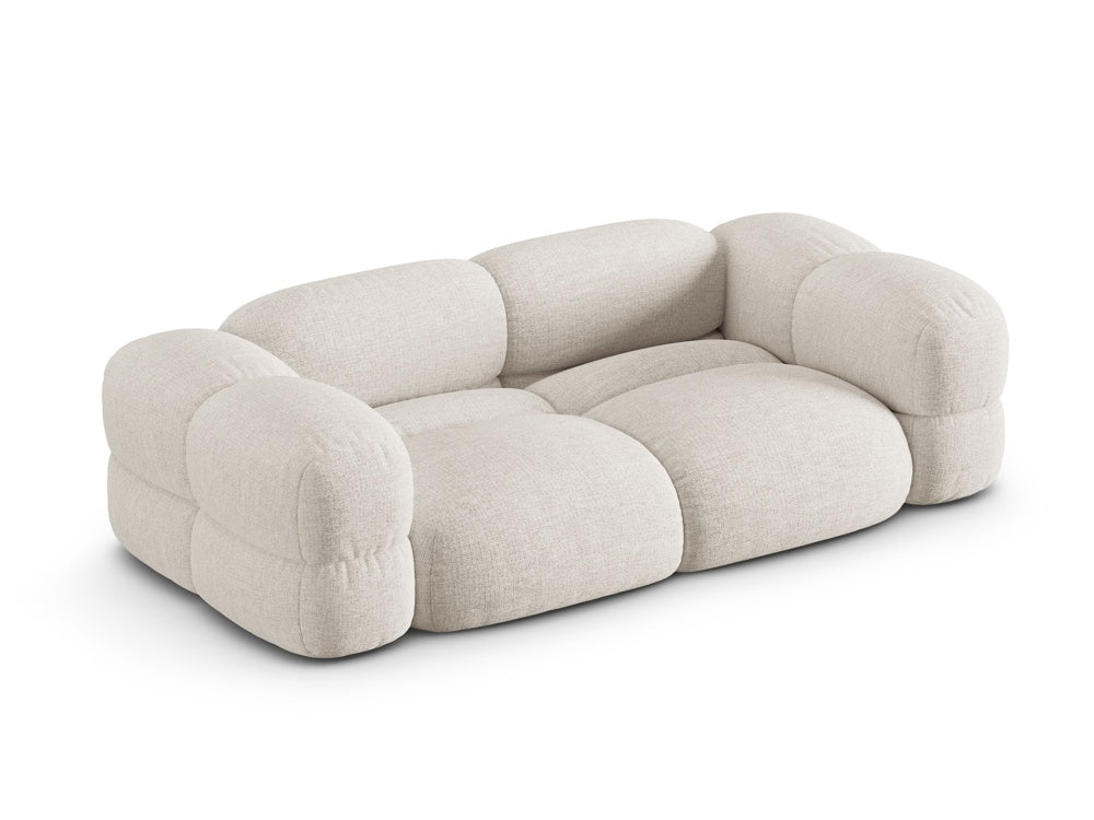 LORETTO Light Beige 3-Seater Sofa