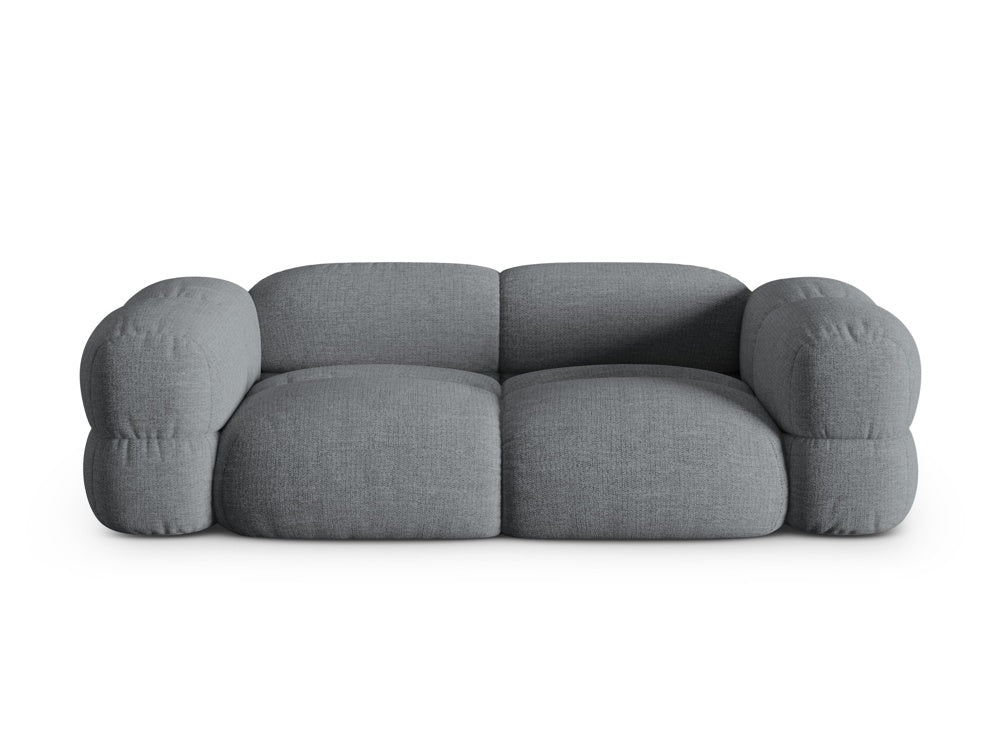 3-seater Sofa LORETTO gray-blue