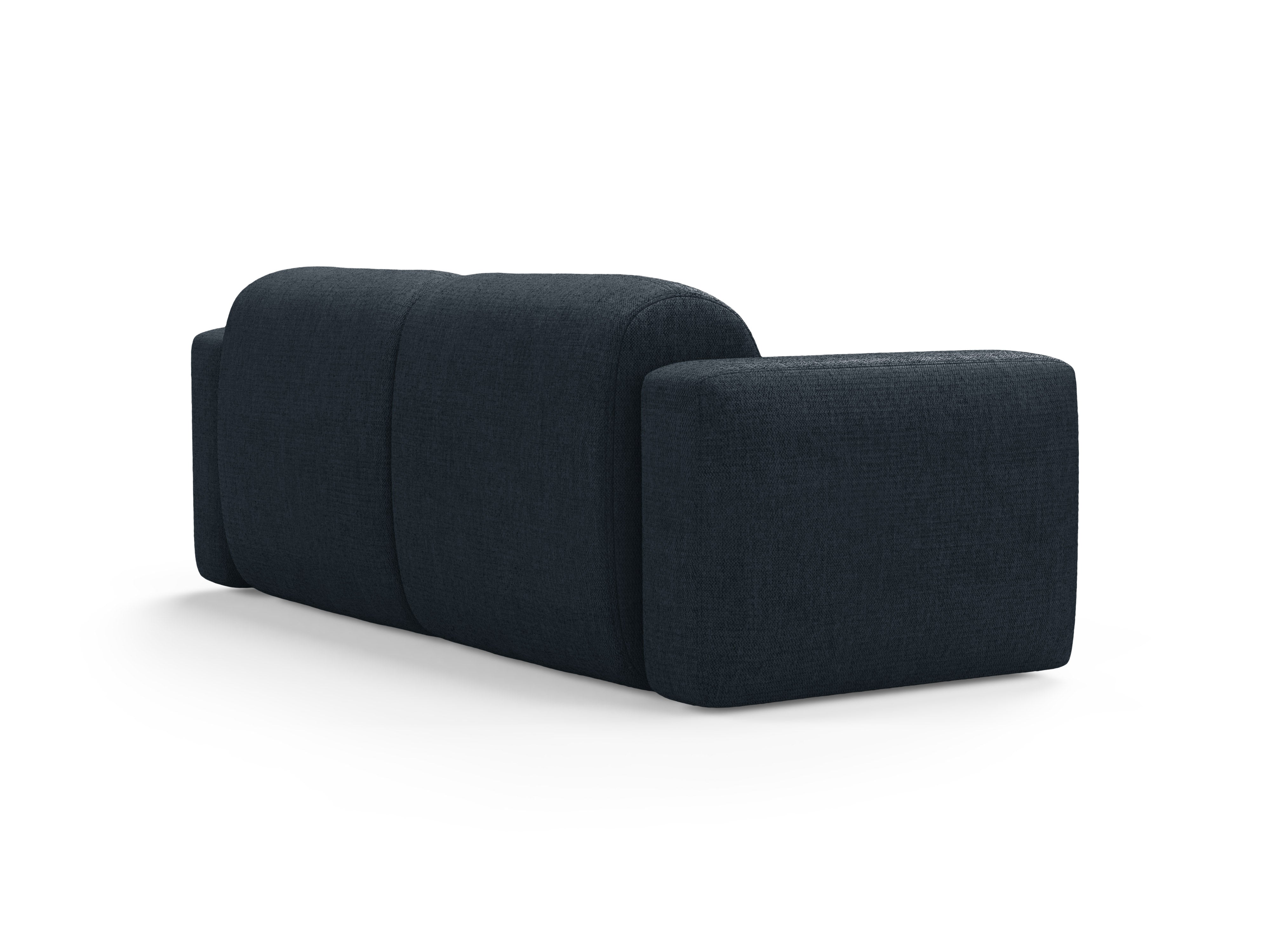 Sofa 3-Sitzer STRINO blau Chenille