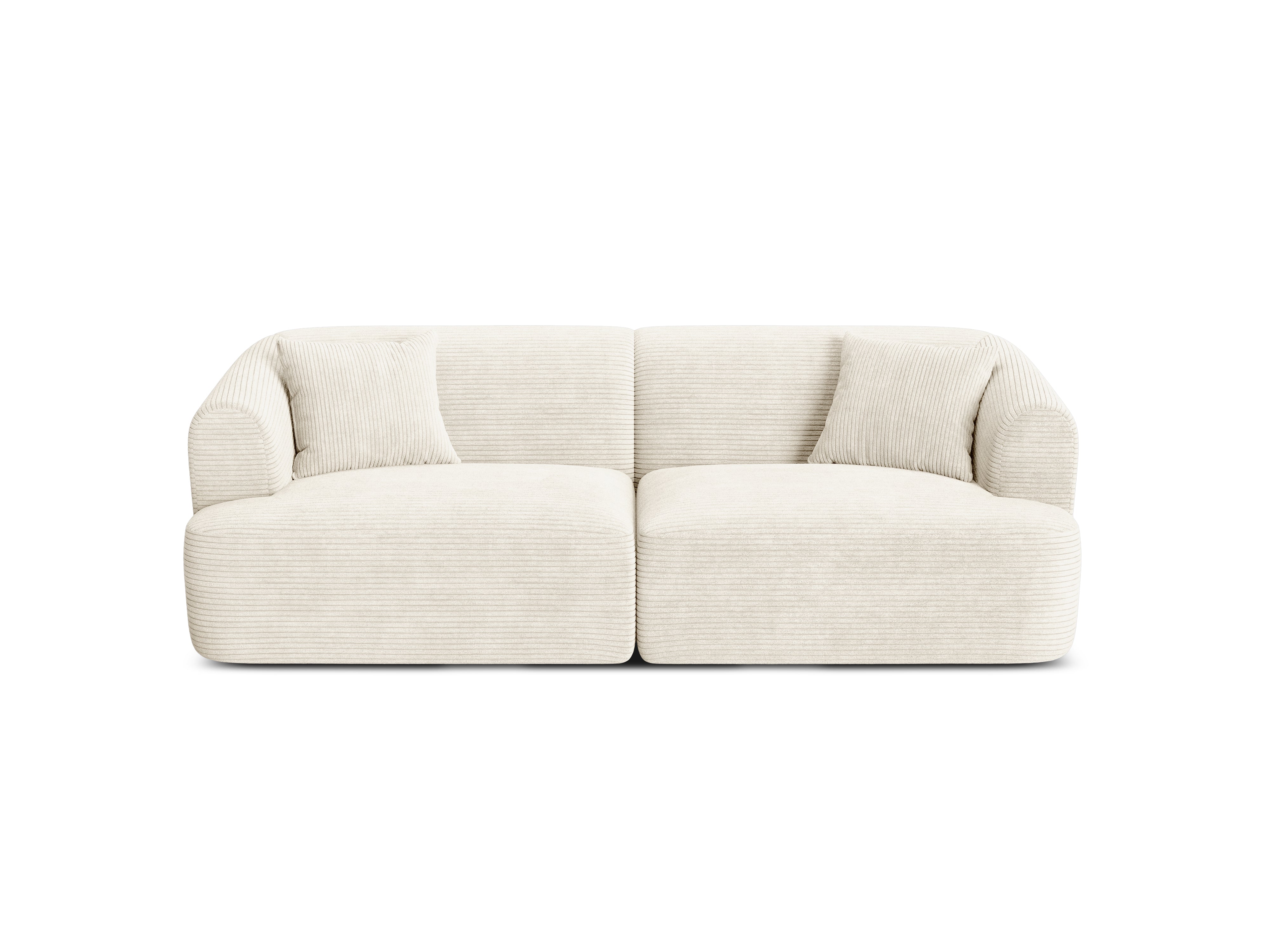 Sofa 3-sitzig CAMPI creme Cord
