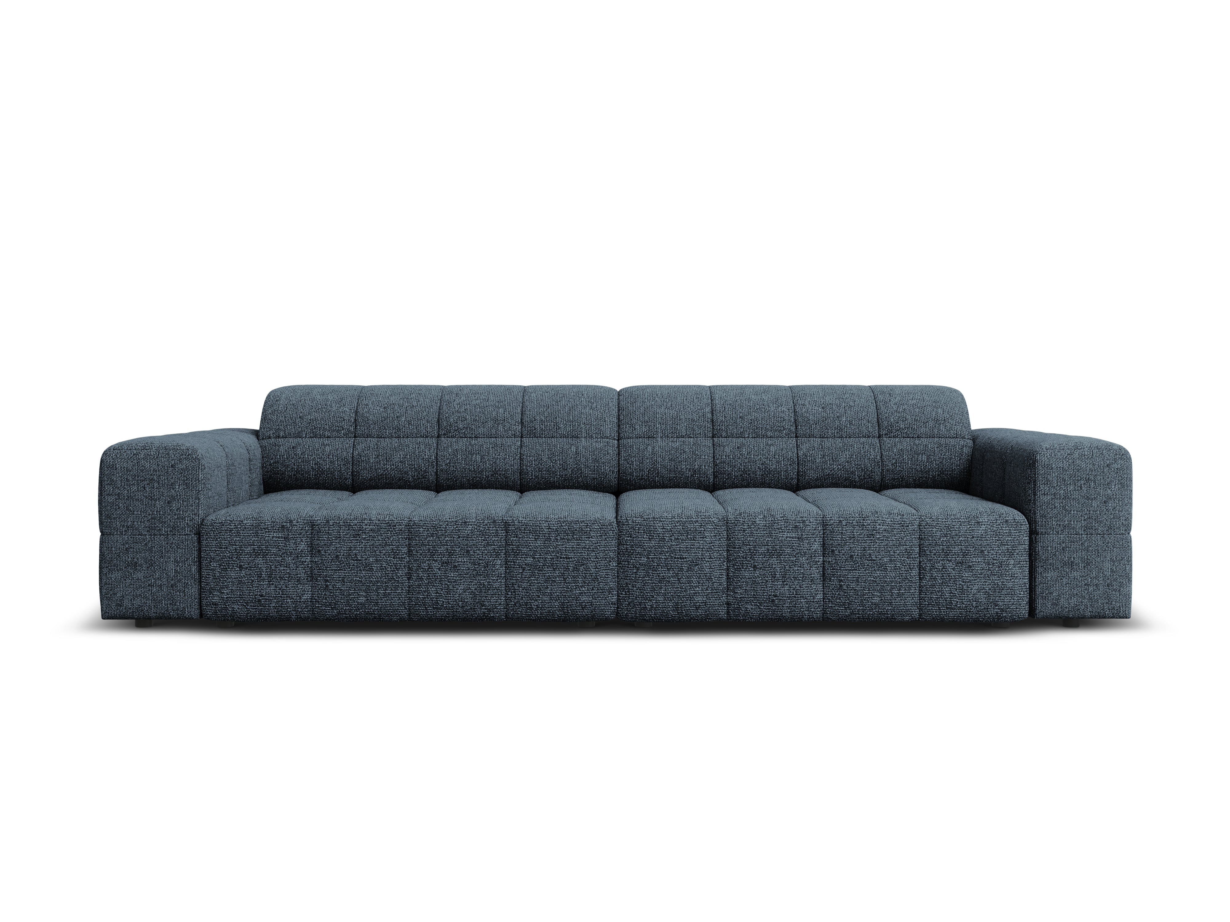 4-seater chicago blue sofa
