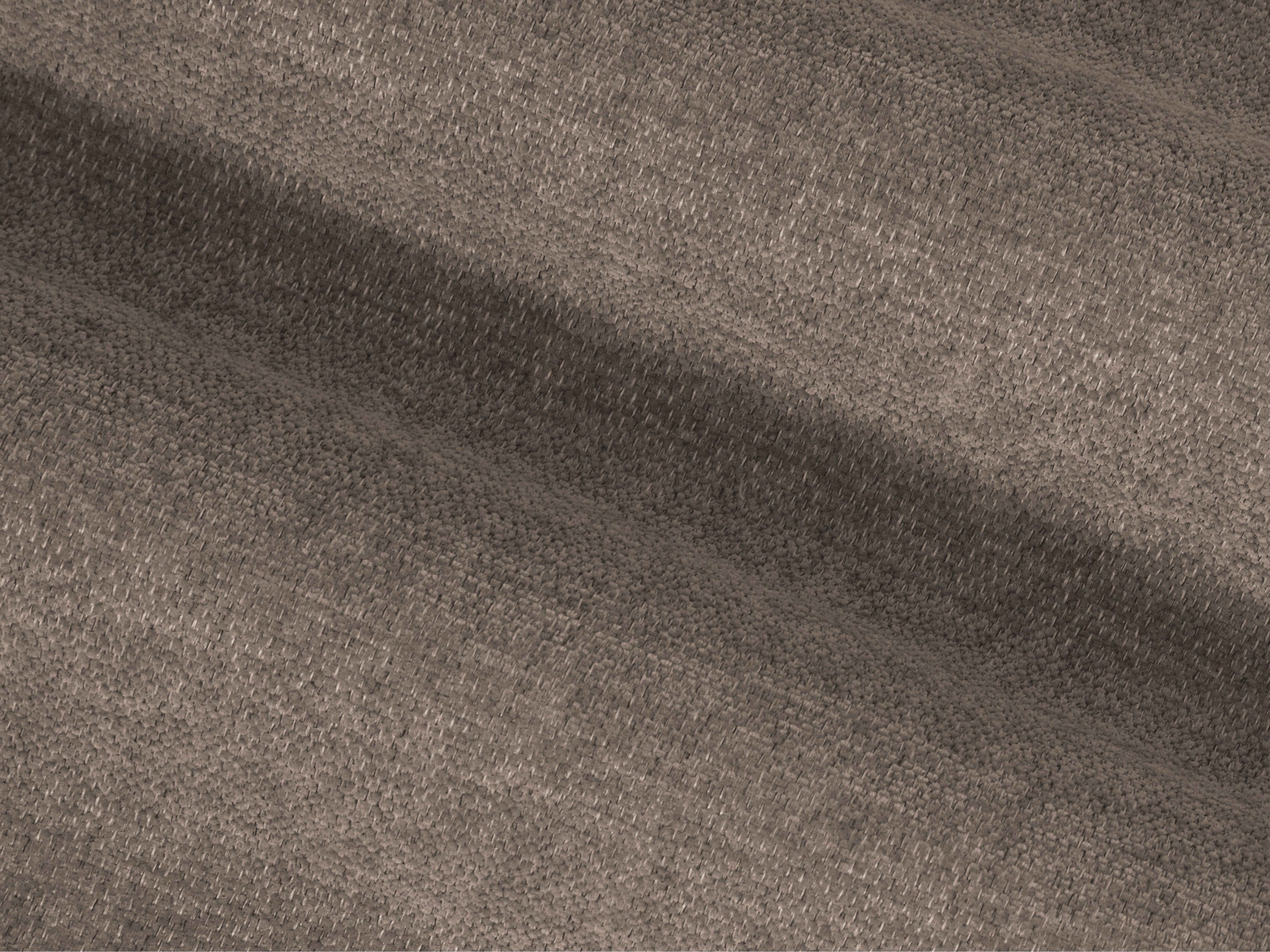 Sofa für 4 Personen STRINO beige Chenille
