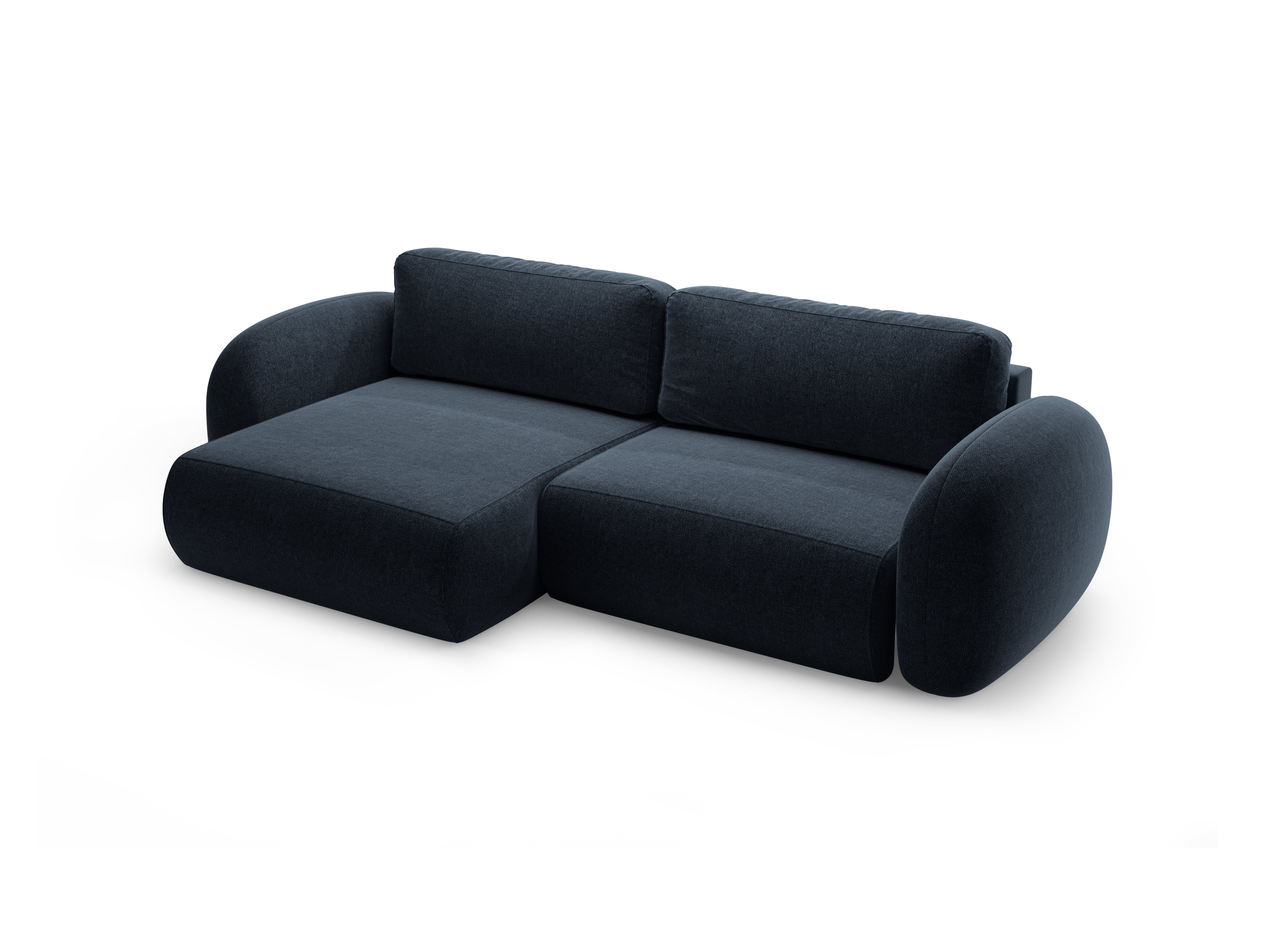 Universelle Eckcouch mit Schlaffunktion für 4 Personen TONALE marineblau