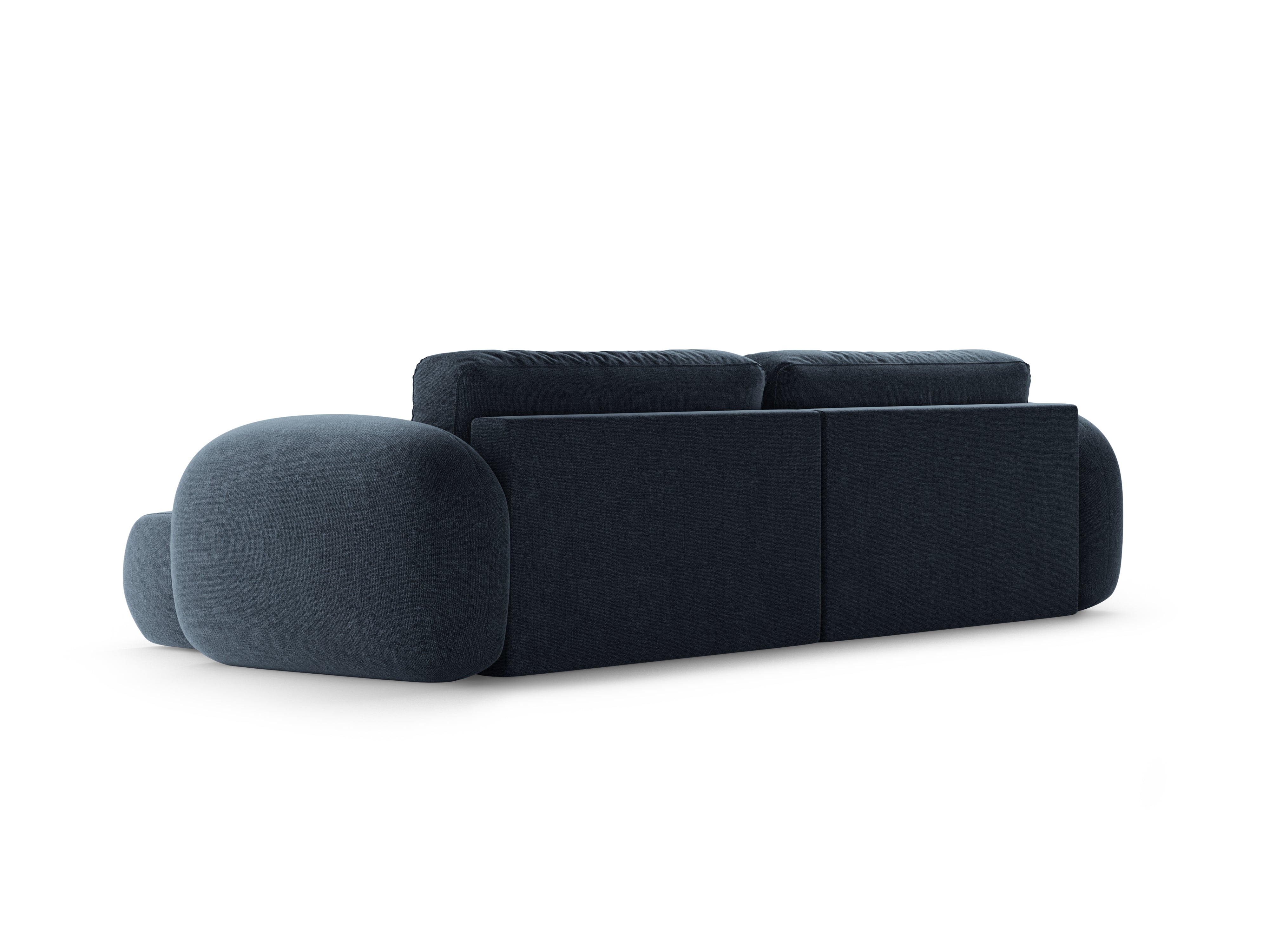 Universelle Eckcouch mit Schlaffunktion für 4 Personen TONALE marineblau