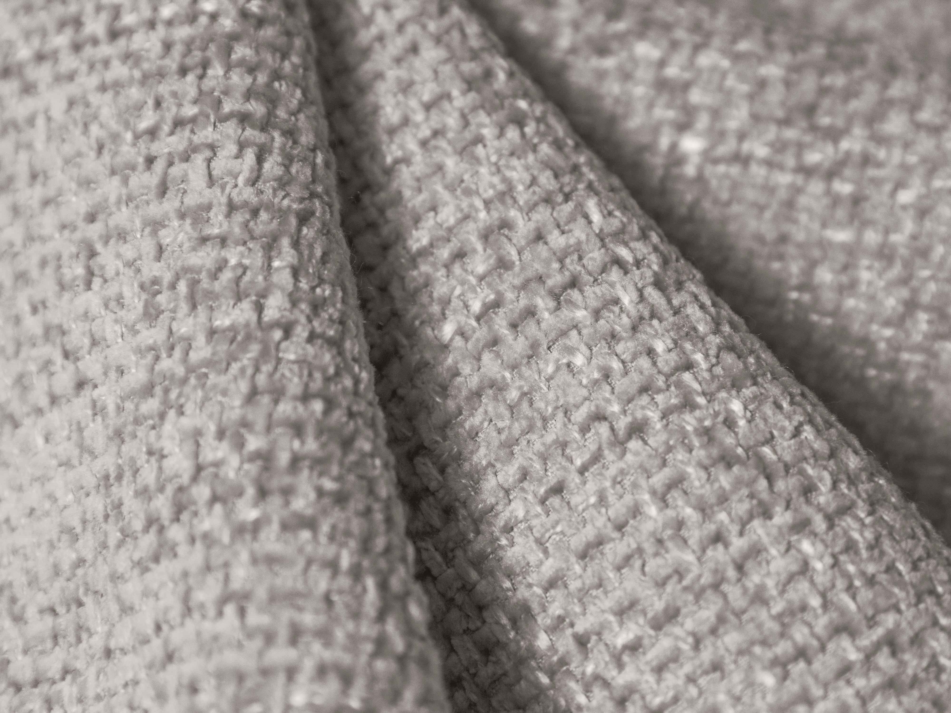 Symmetrical Corner Sofa CHICAGO Light Gray Chenille