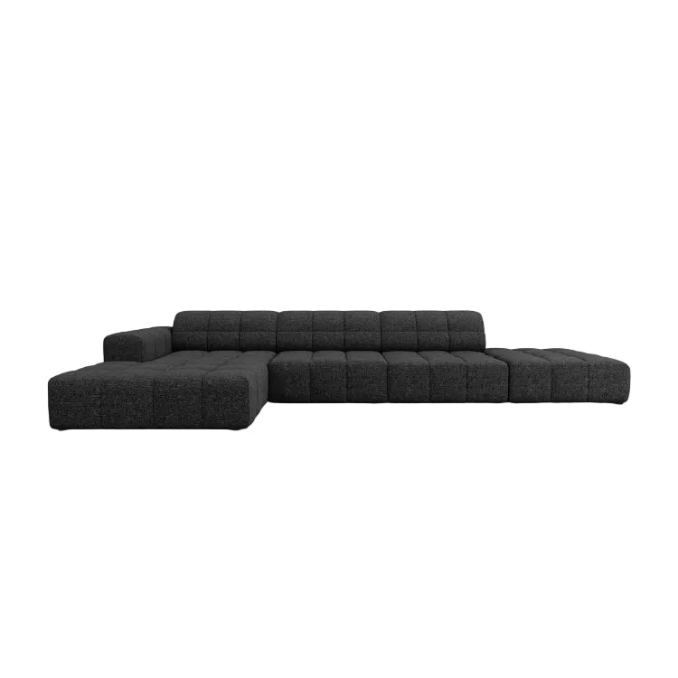 Left-hand corner 5-person chicago black szenil