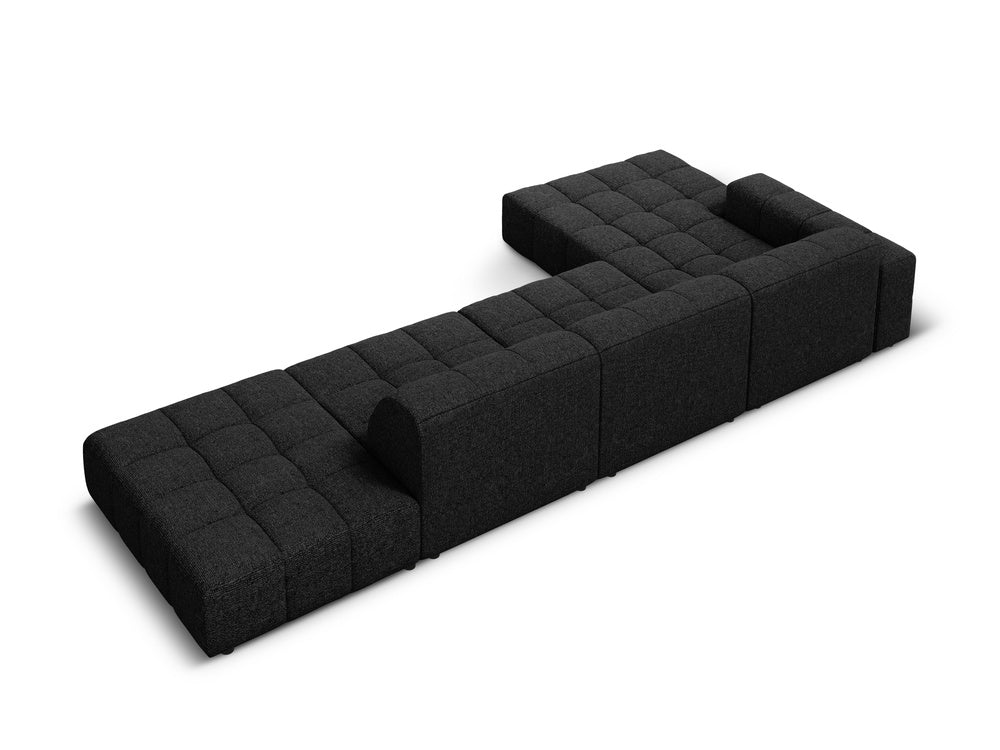 Left-hand corner 5-person chicago black szenil