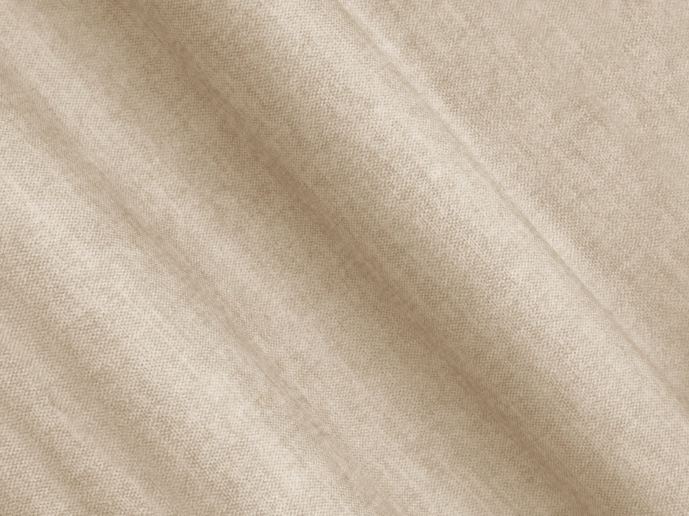 Samt-Ecksofa für 5 Personen links KOGE beige