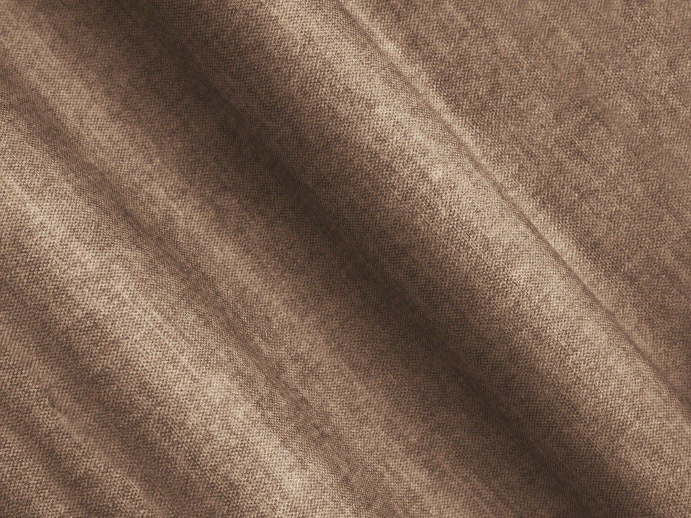 Samt-Ecksofa für 5 Personen links KOGE dunkelbeige