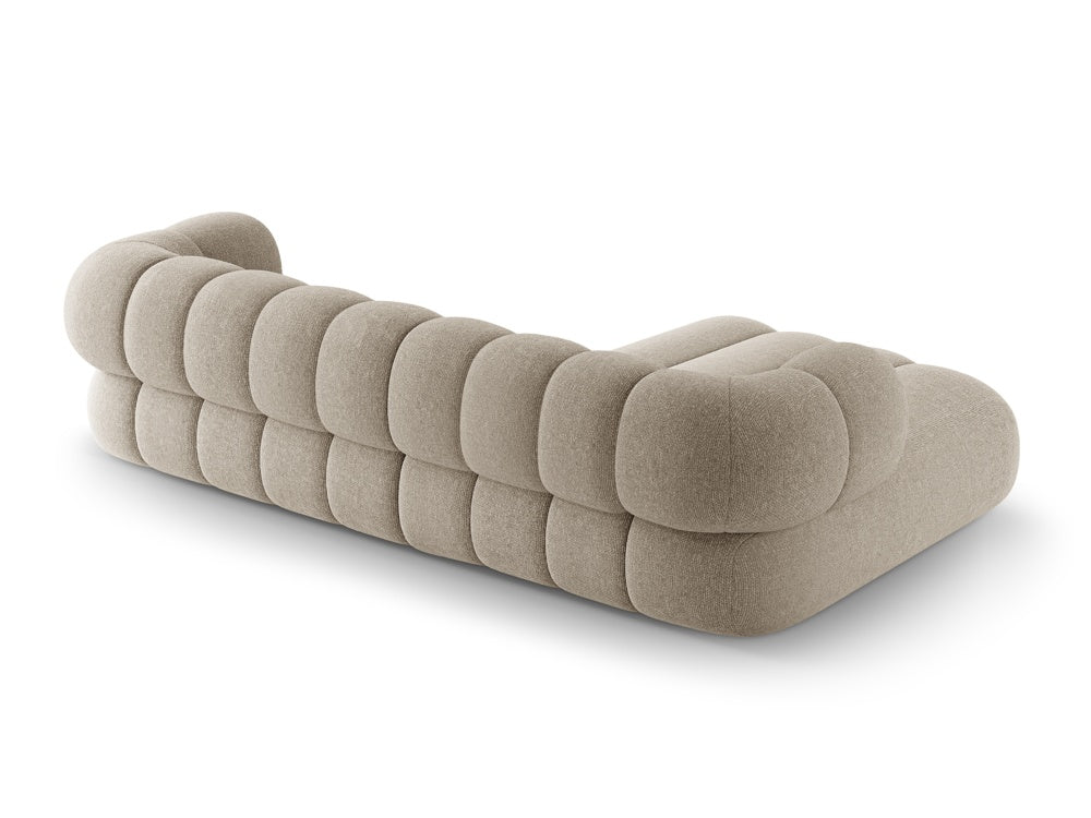 5-seater left-facing corner sofa KOGE sand