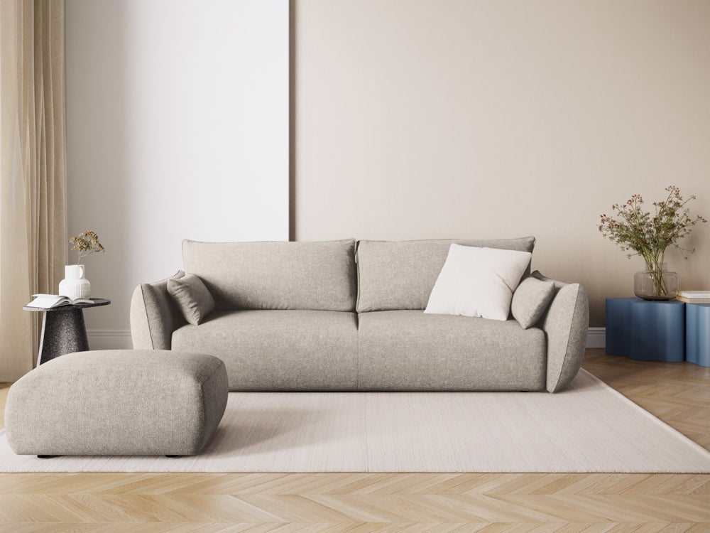 Pouf matt beige szenil